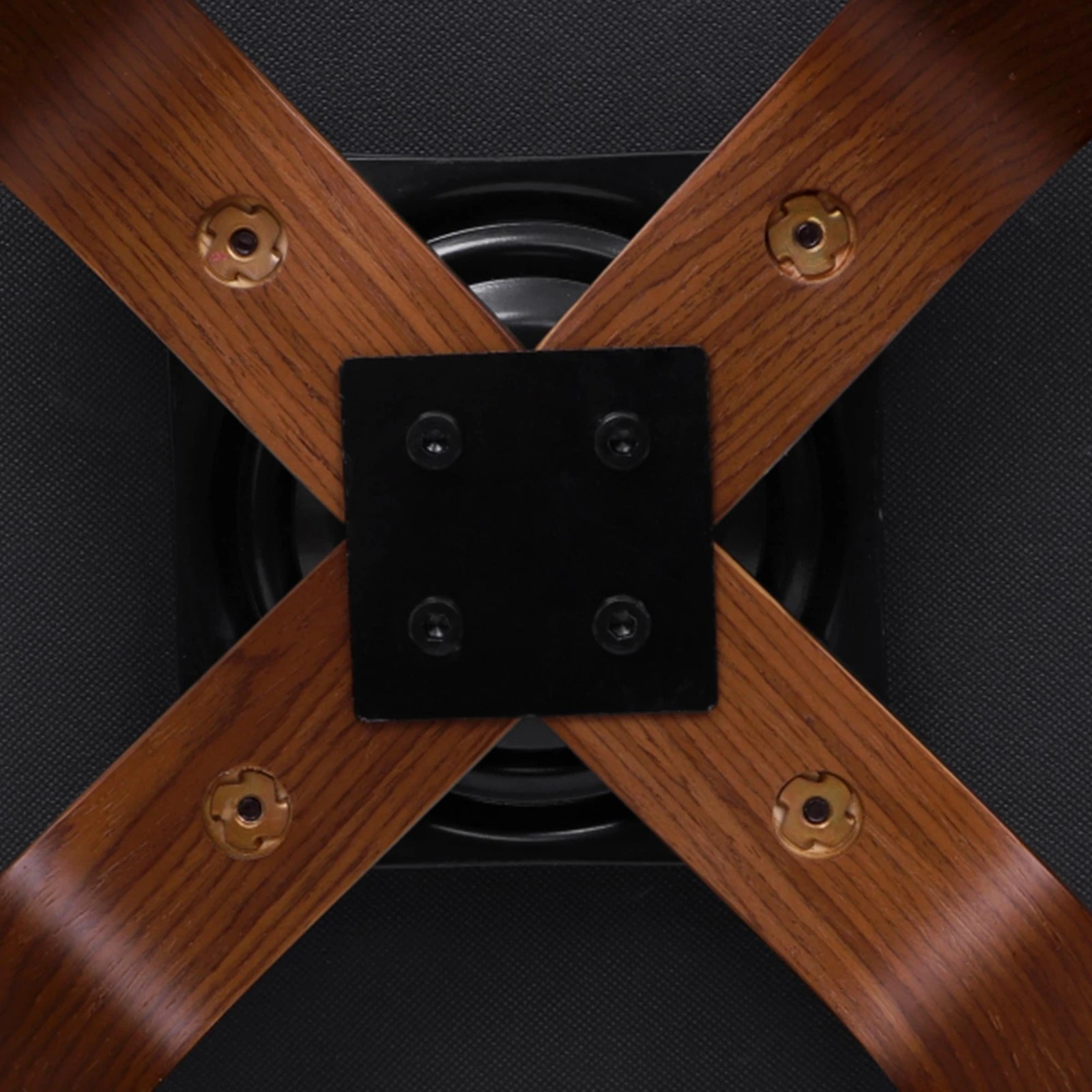 8 Alfordson 4x Swivel Bar Stools Eden Kitchen Wooden Dining Chair - Black, 8 of 10