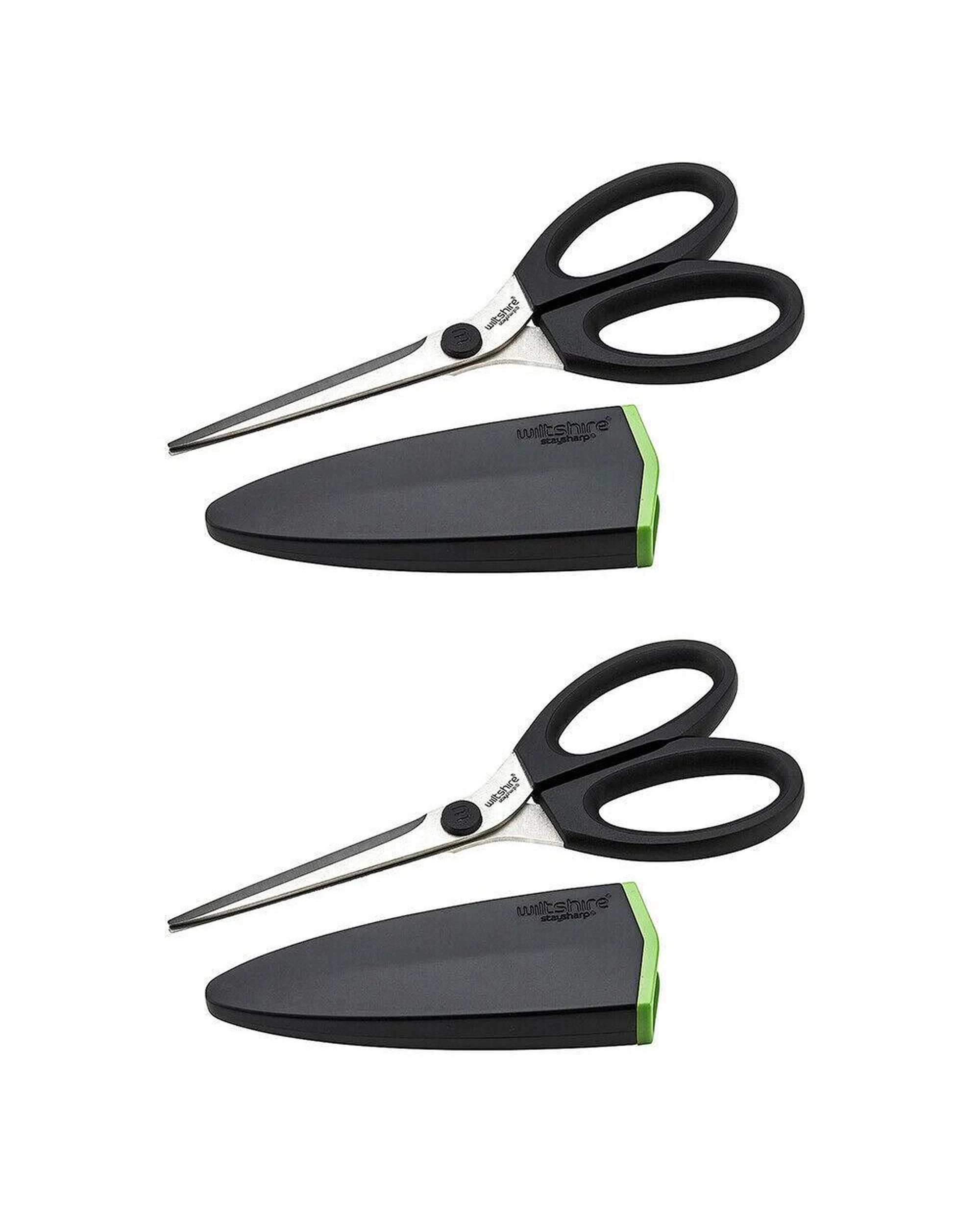 1 Wiltshire Staysharp Kitchen Scissors Cuts Poultry Hard & Soft foods  Set of 2, 1 of 8
