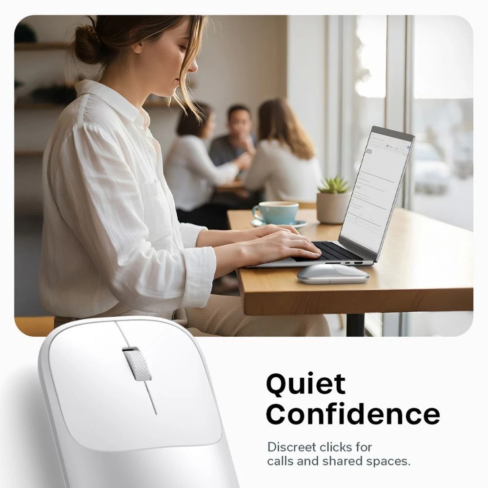 7 Satechi EX Wireless Mouse Silver, 7 of 9