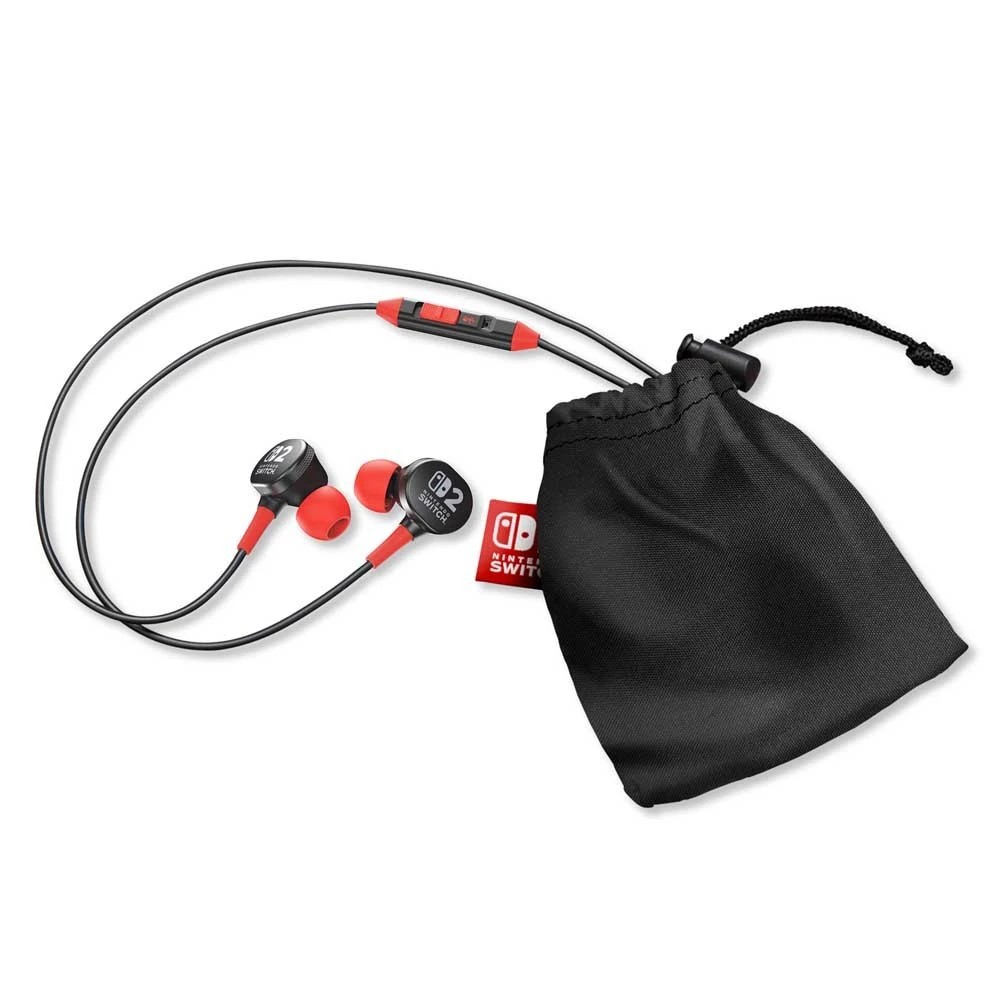 1 PowerA - Wired Earbuds for Nintendo Switch 2 - Black
 - Black, 1 of 5