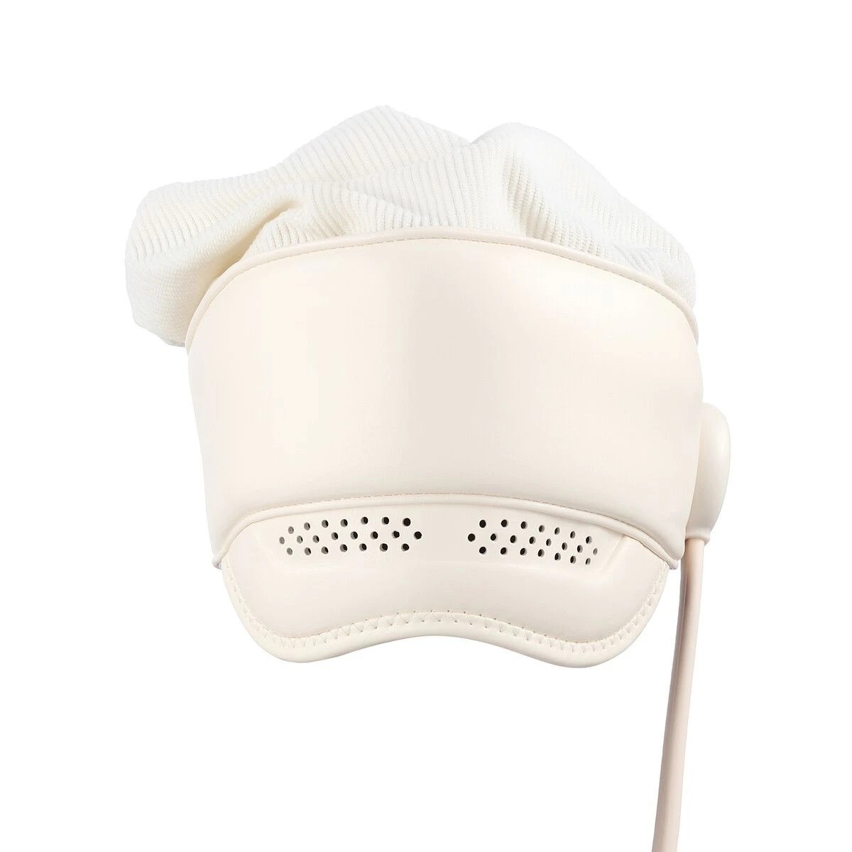 1 AUSWAY Head and Eye Massager Heated Pack Compress Airbag Scalp Relaxation Electric Massage Tool Sleep Mask Portable, 1 of 5