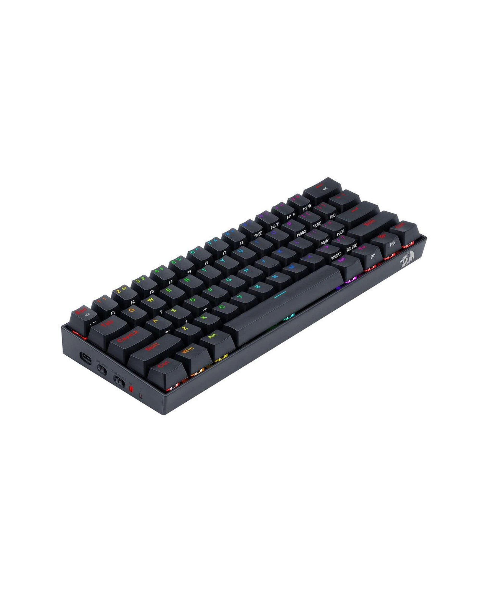 5 Redragon K530RGBPro Draconic Elite Black 60% Wireless Mechanical Keyboard, 5 of 10