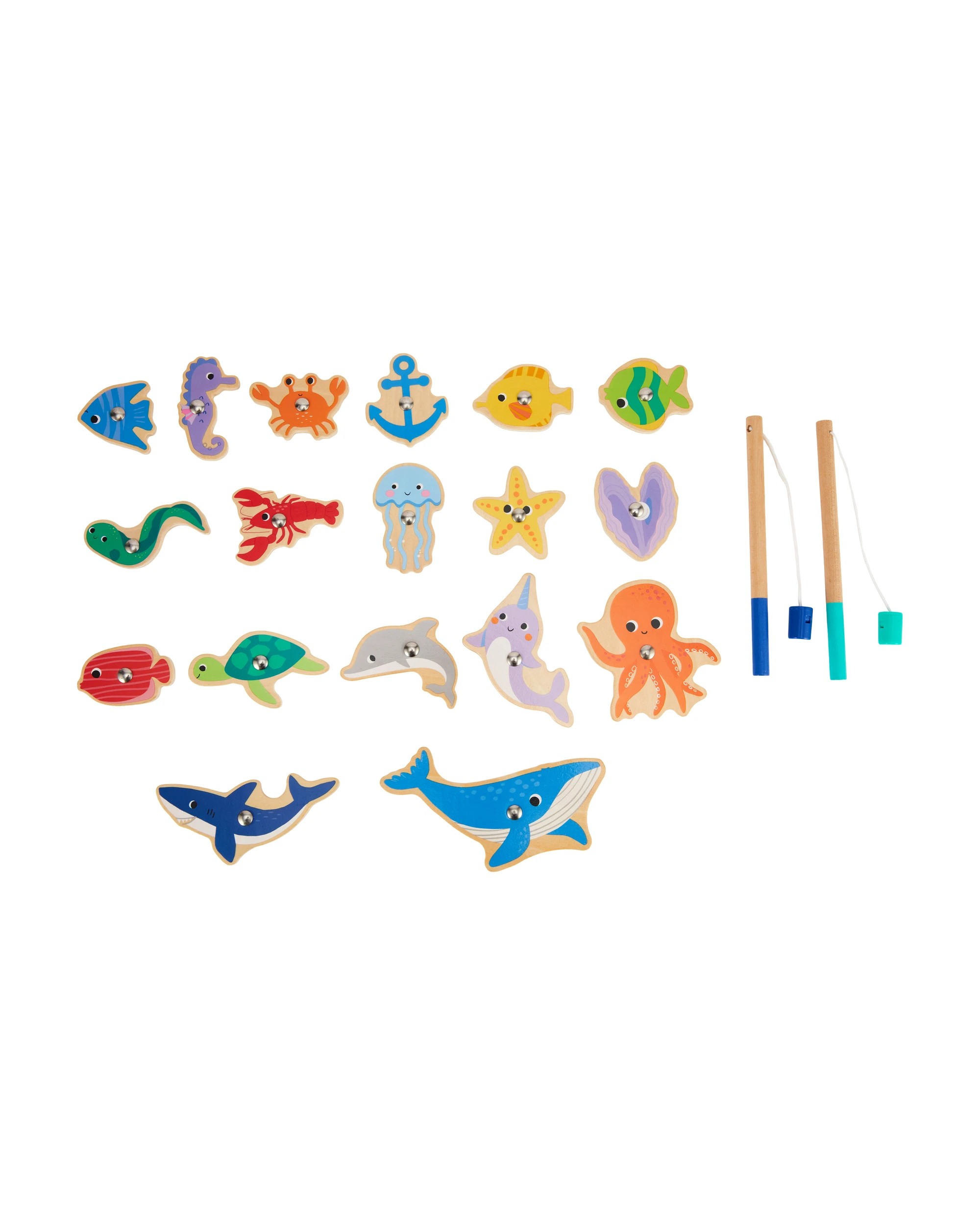 3 Wooden Play Fishing Box, 3 of 6
