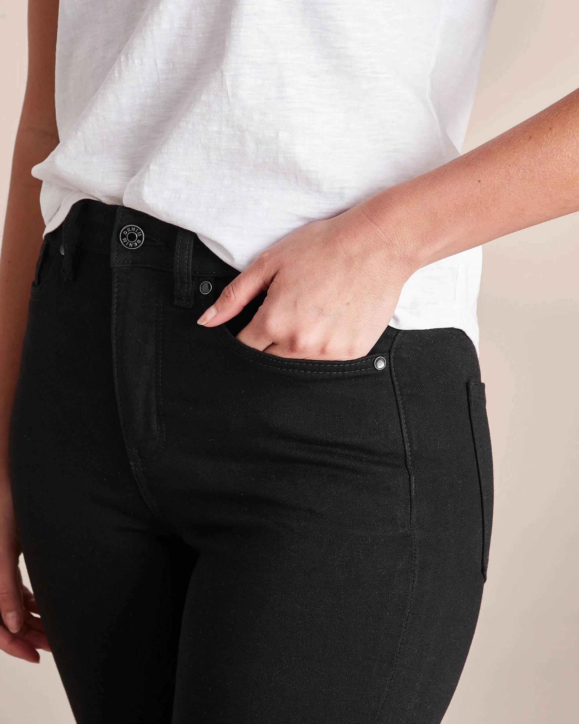 4 Target Denim High Rise Ankle Length Skinny Denim Jeans - Shape Your Body STAY BLACK DENIM, 4 of 10