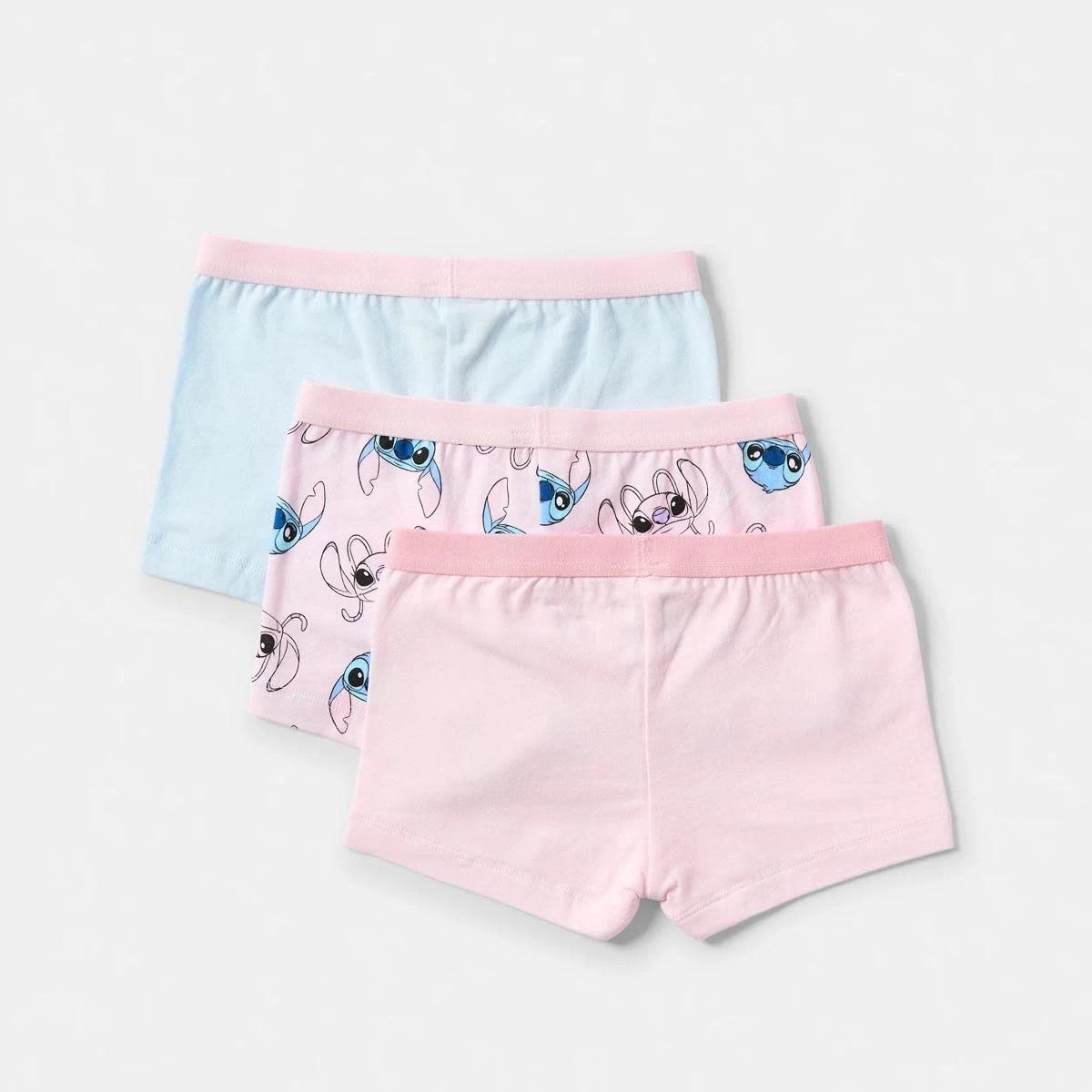 2 3 Pack Disney Lilo & Stitch License Shorties PINK STITCH, 2 of 5