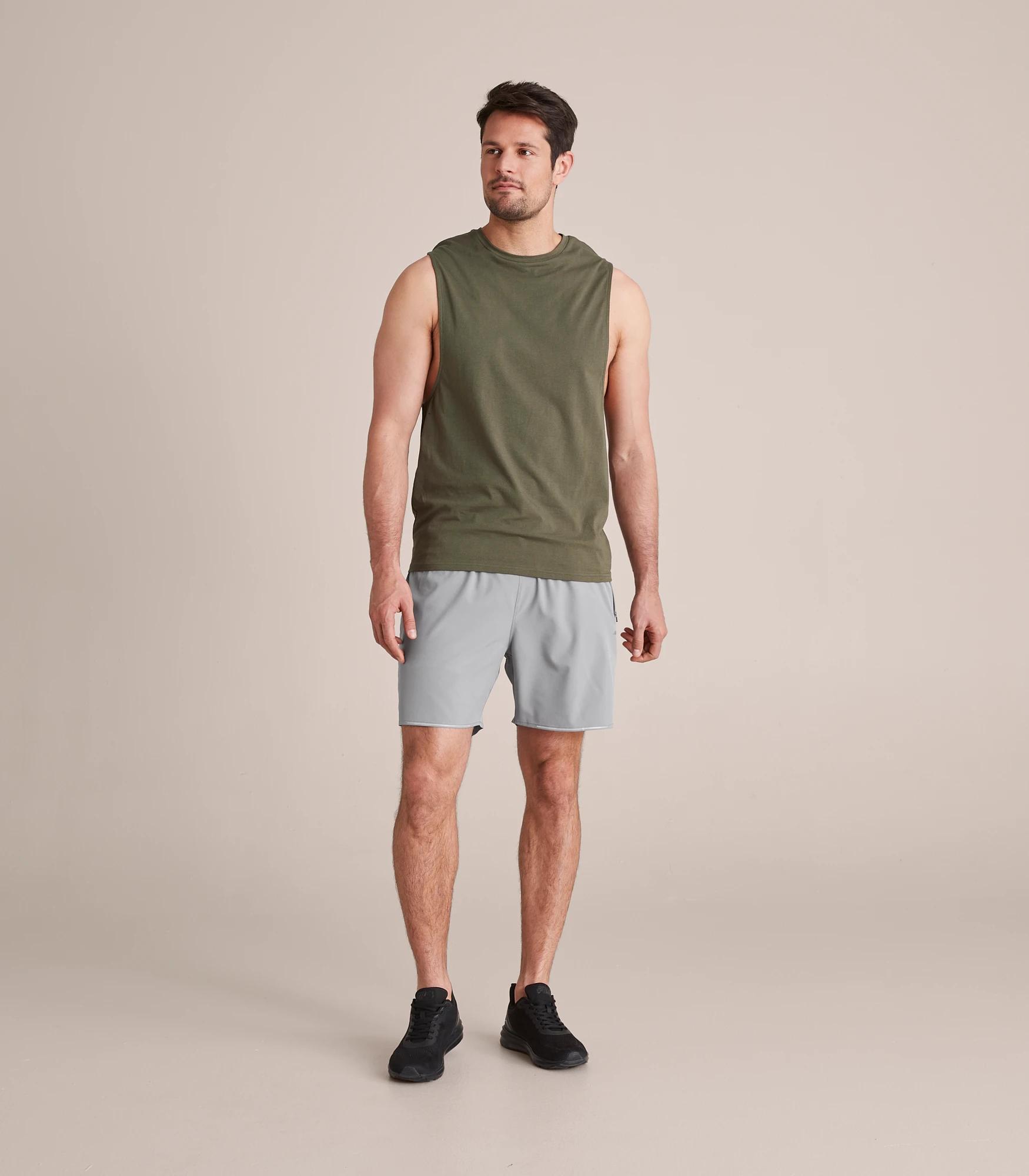 2 Target Active 2-in-1 Core Training Shorts - Recycled Polyester, 4-way Stretch (xl, Grey) GREY, 2 of 10