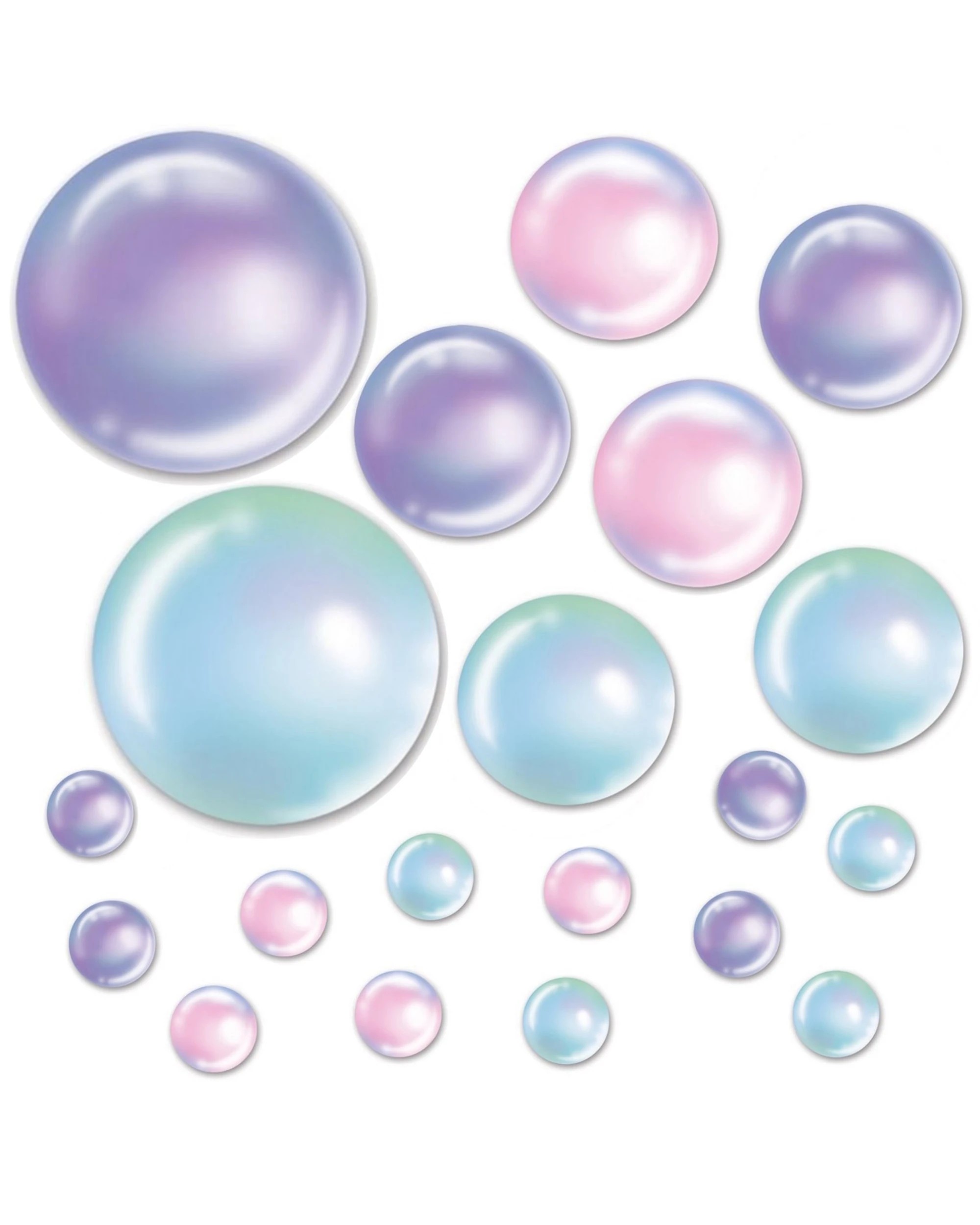 1 Beistle Bubble Cutout Wall Decorations Pack of 20, 1 of 1