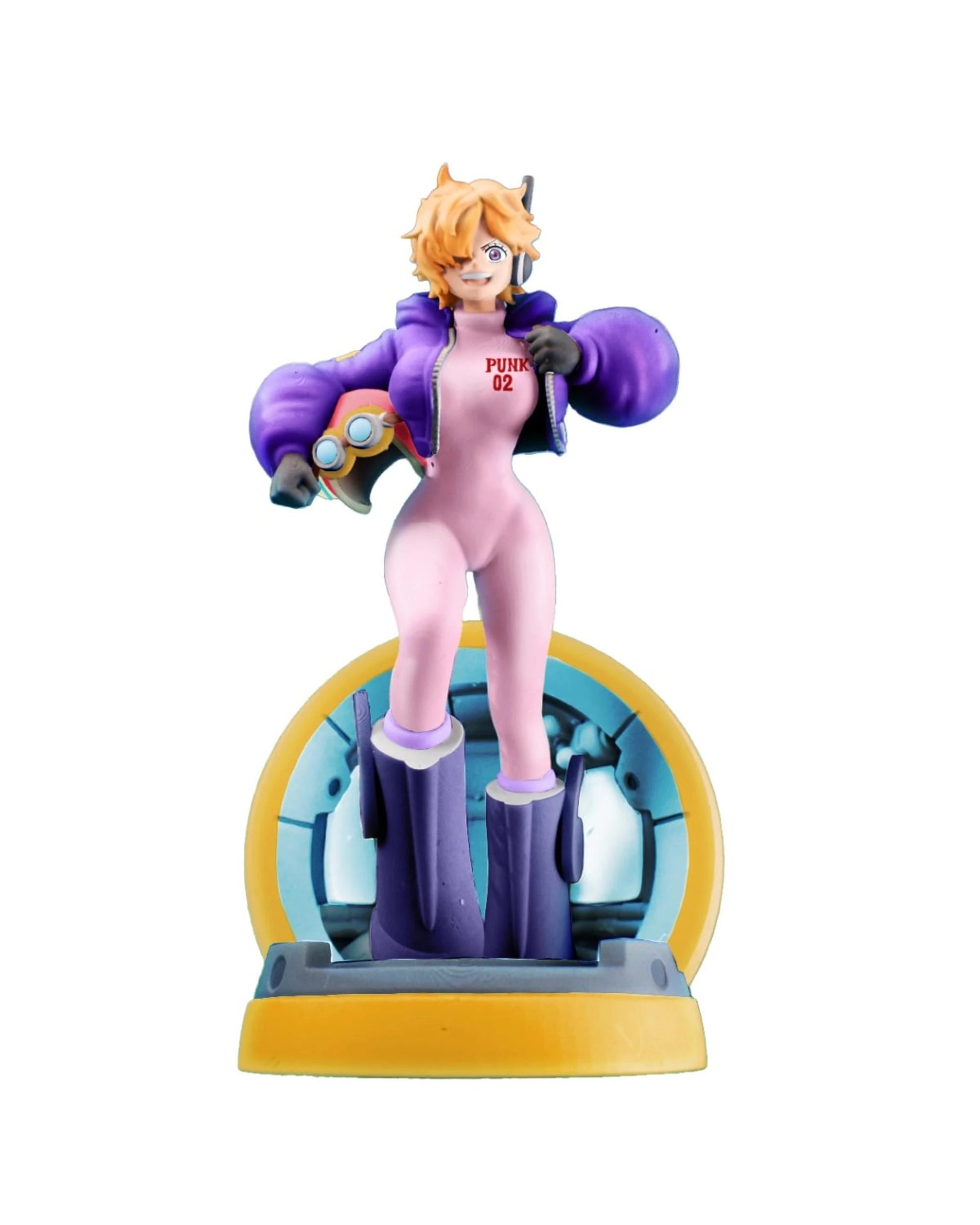 5 One Piece Egghead Arc Logbox ReBirth Petitrama Set of 4 Figures, 5 of 5