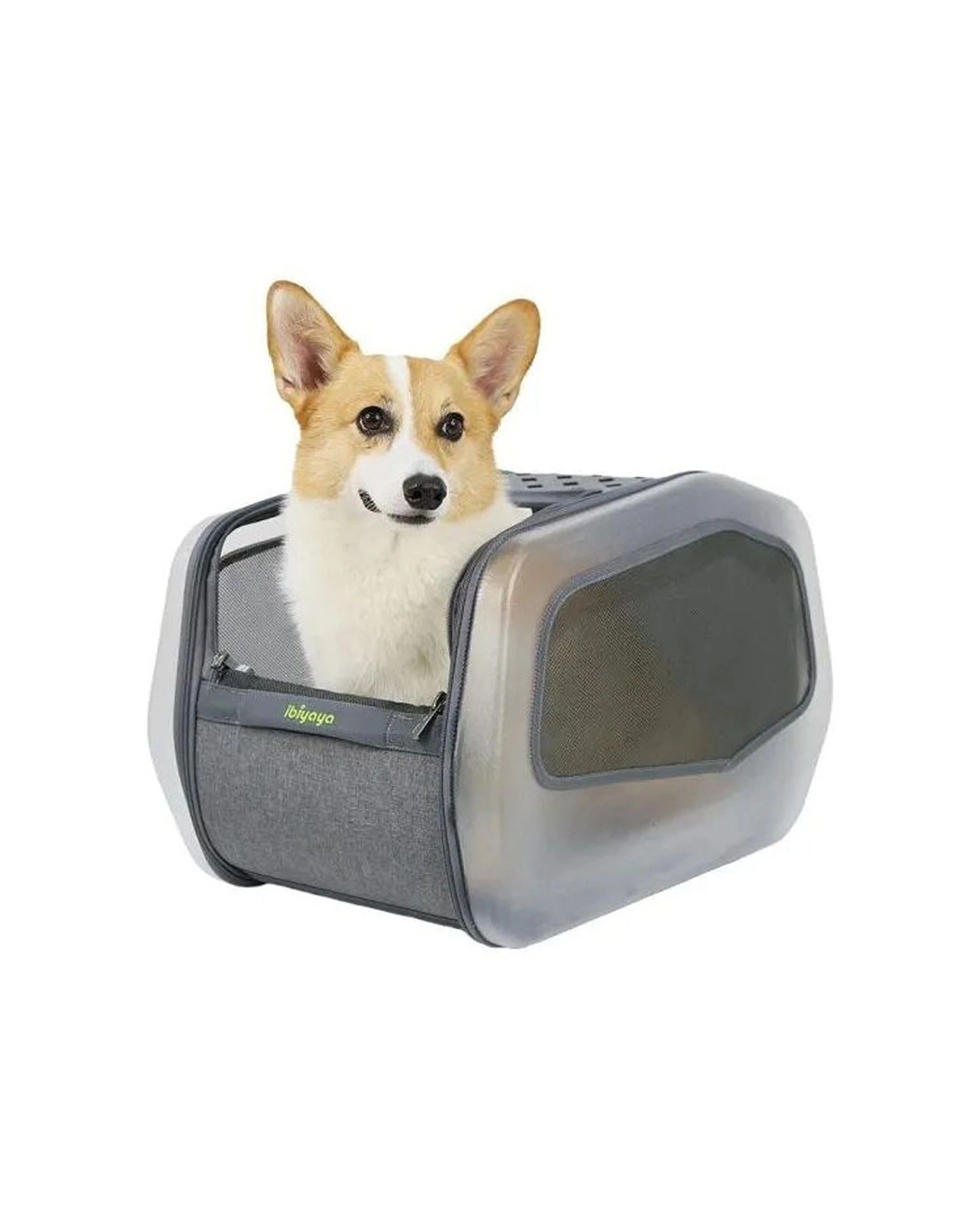 4 Ibiyaya NeoRider Multi-Purpose Detachable Pet Stroller Foldable Carrier - Silver, 4 of 5