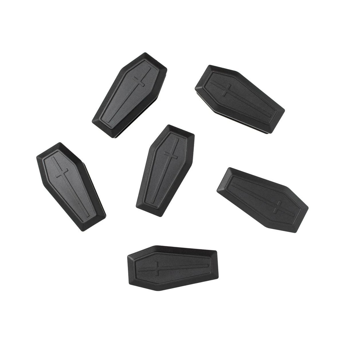 3 6 Pack Halloween Craft Mini Coffins, 3 of 5
