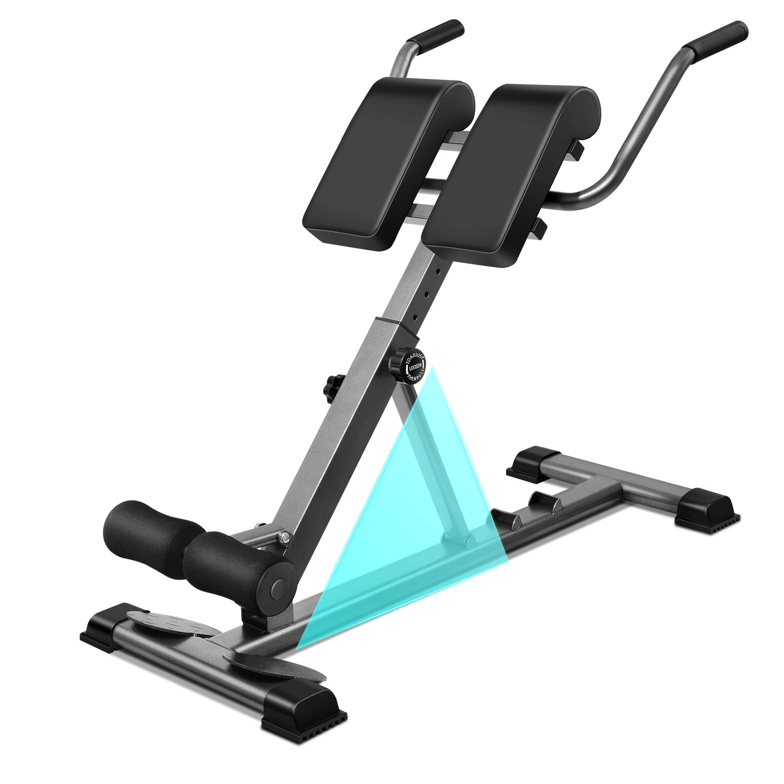 3 Black Lord Weight Bench Roman Chair, 3 of 10