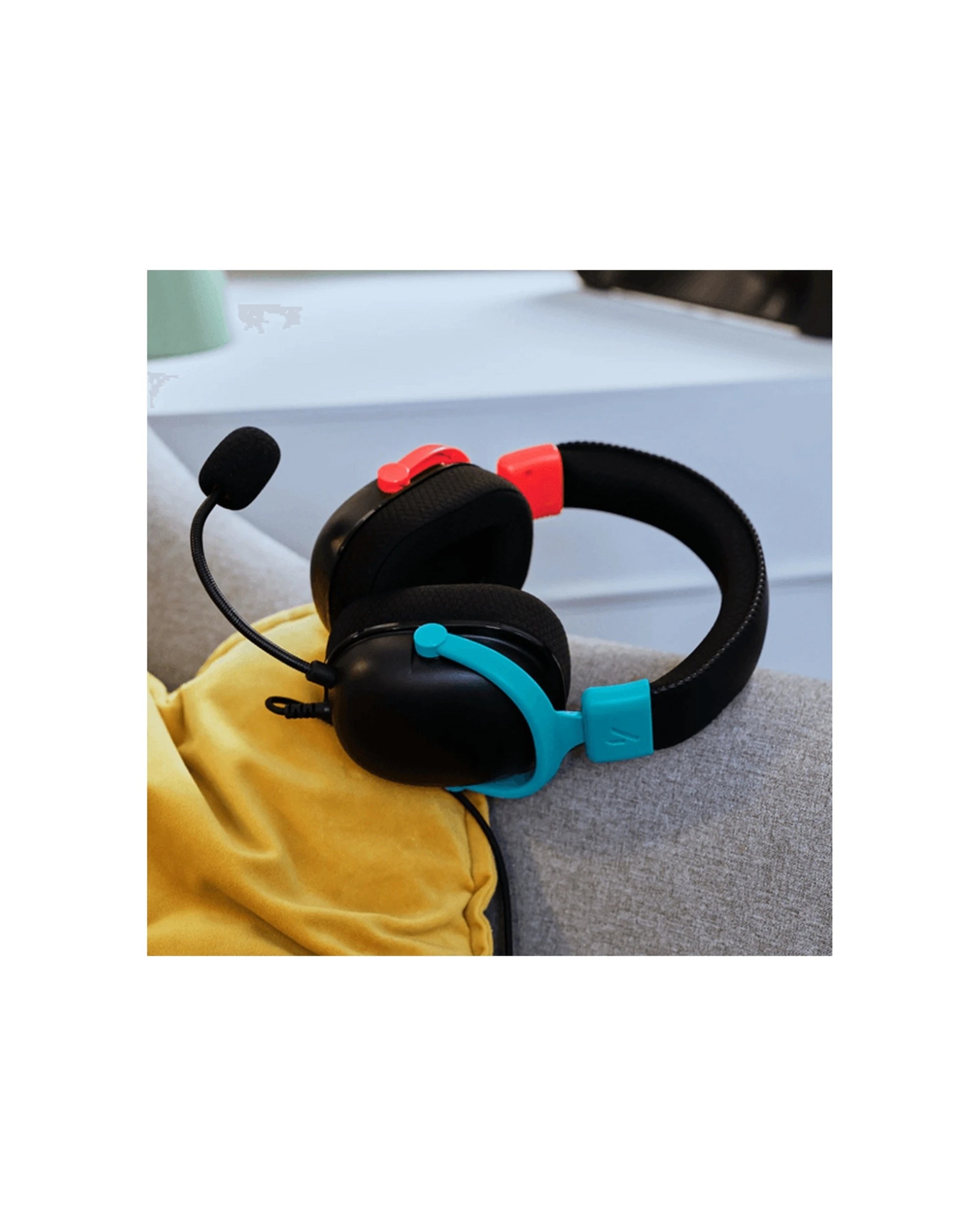 3 4Gamers Radar Multiformat Compatible Wired Over Ear Gaming Headset With Mic - Black, 3 of 5