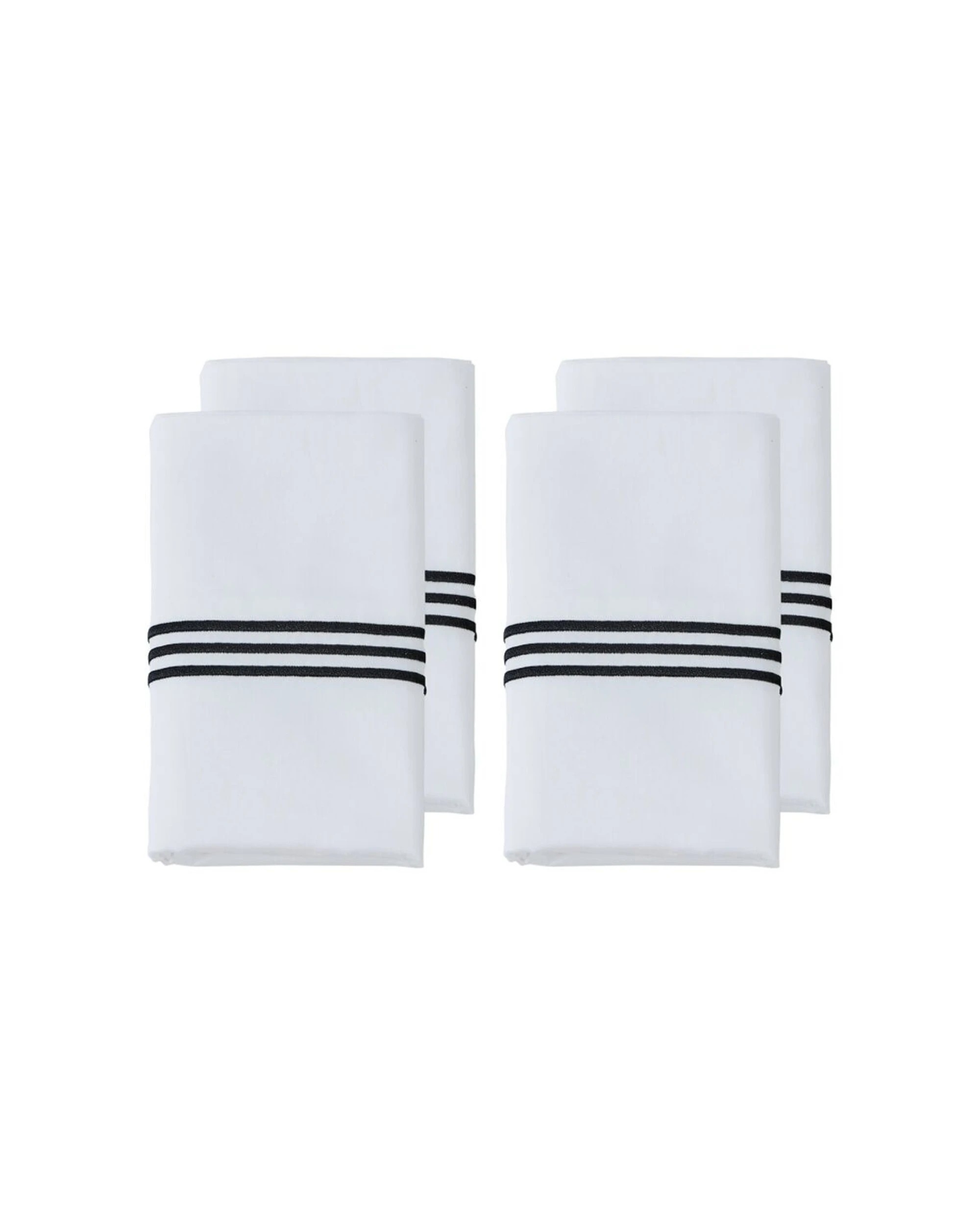 1 Grosvenor House 2x 2pc 500TC Hotel Embroidered Standard Pillowcases - Multi, 1 of 3