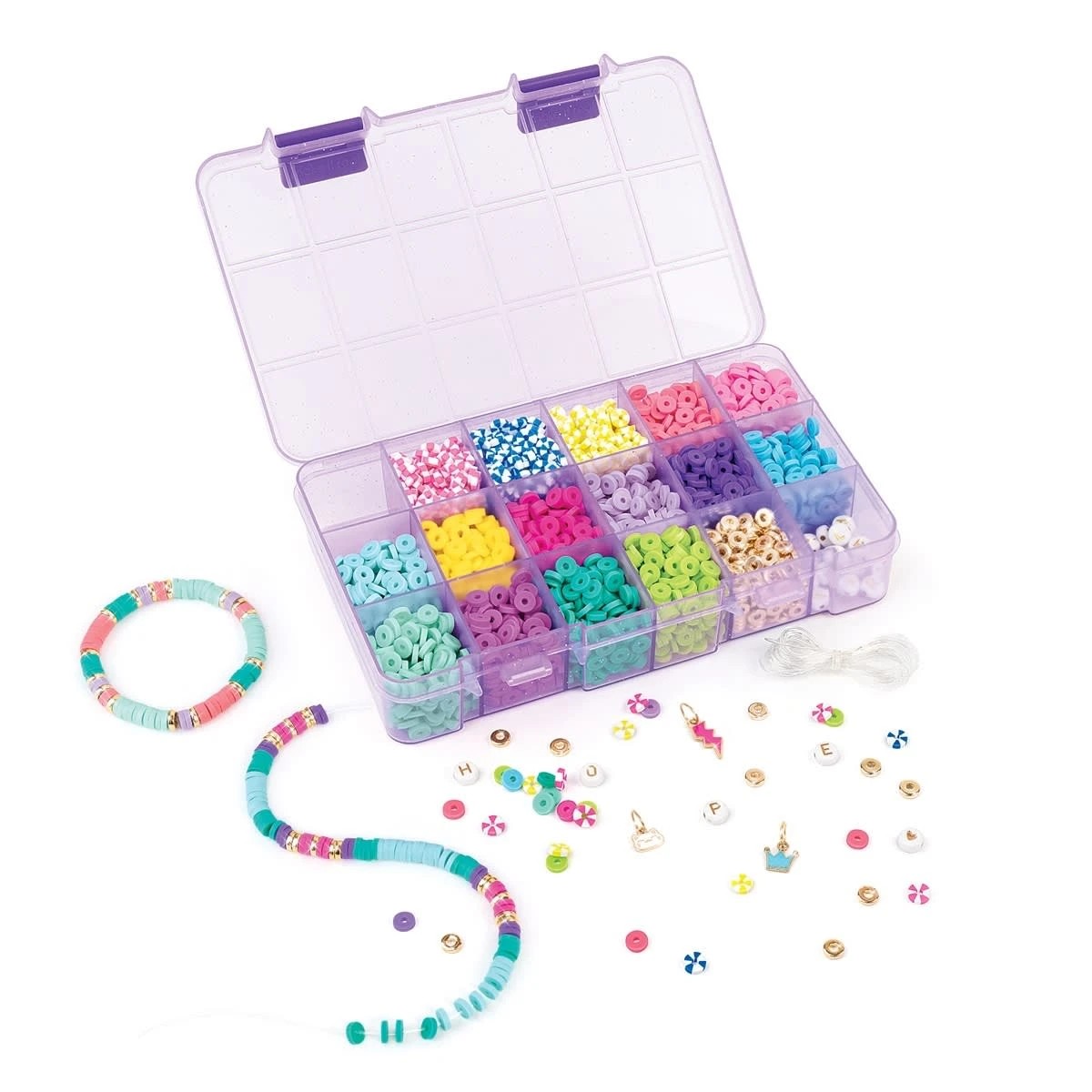 2 3364 Piece Make It Real Heishi Craze Beads Set with Case, 2 of 6