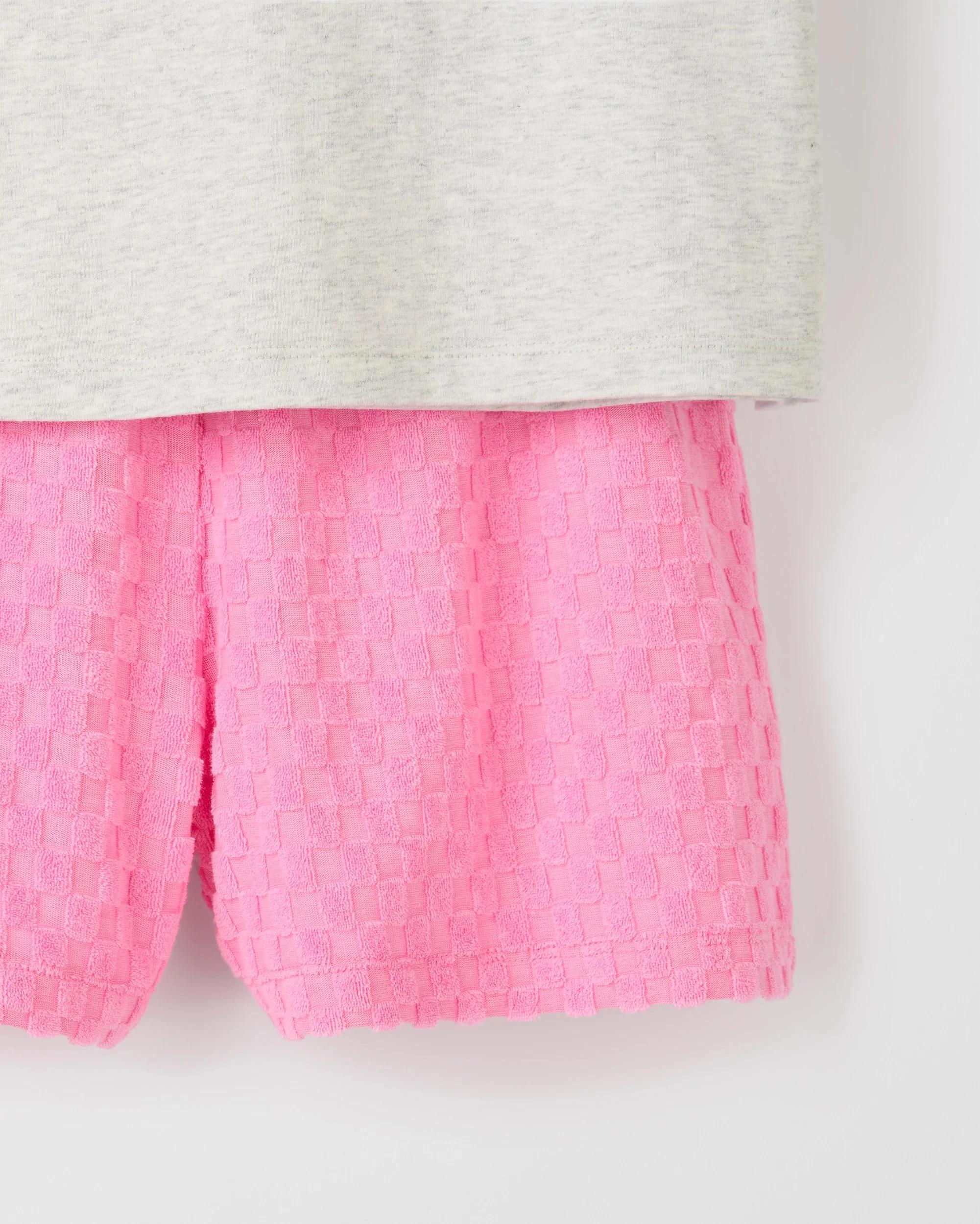 5 Target Australian Cotton Blend T-Shirt and Short Set PINK, 5 of 6