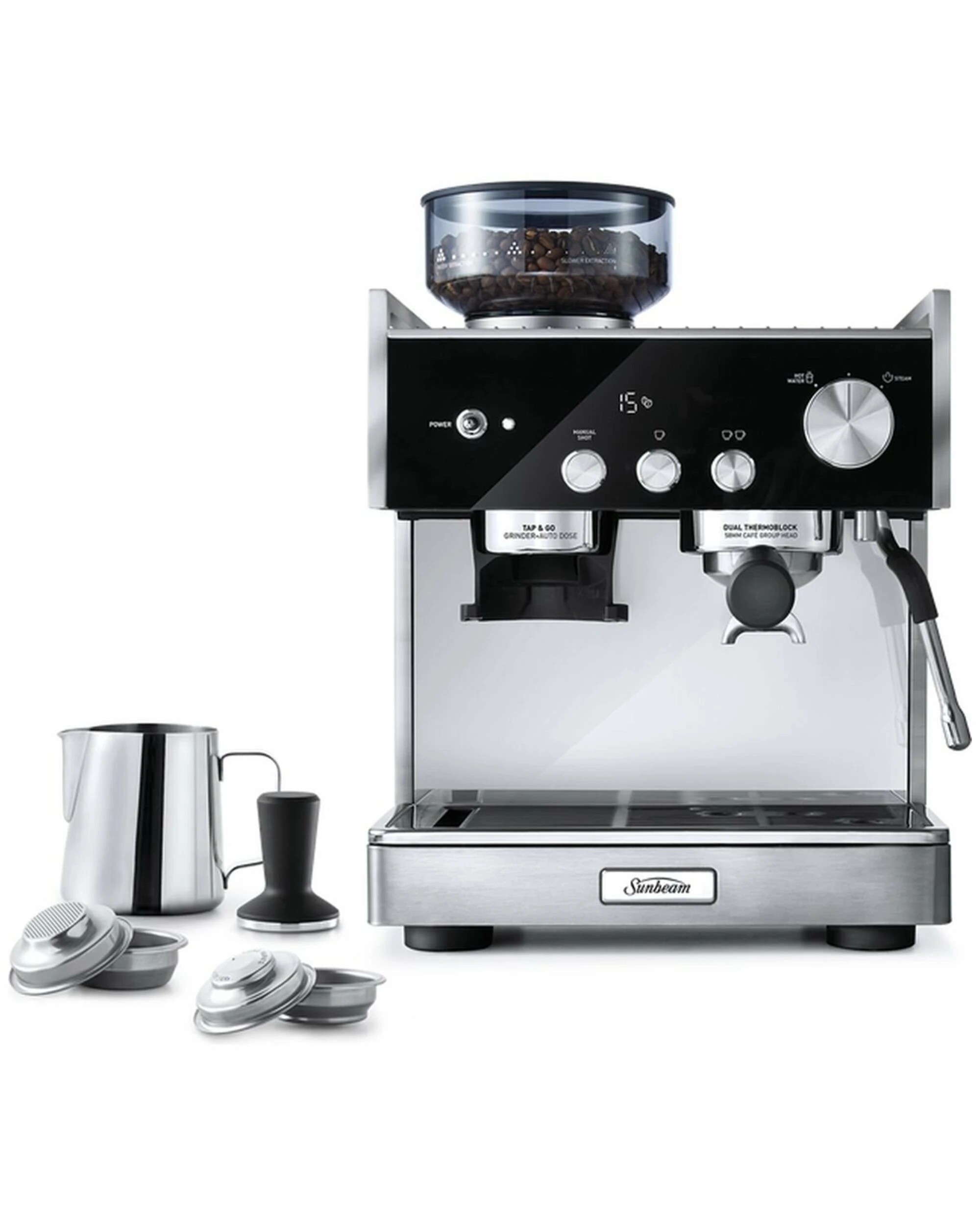 3 Sunbeam Origins Dual Espresso Coffee Machine, 3 of 5