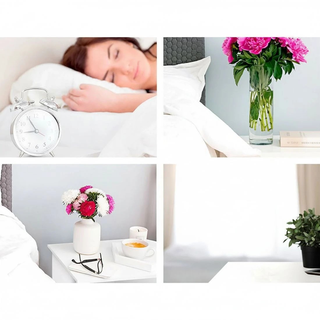 5 Artiss 2 X Bedside Table 2 Drawers with Shelf - White, 5 of 6