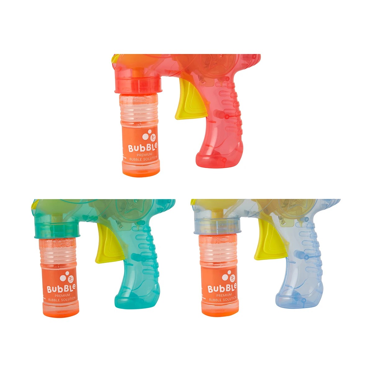 6 Light Up Bubbles Blaster - Assorted, 6 of 10