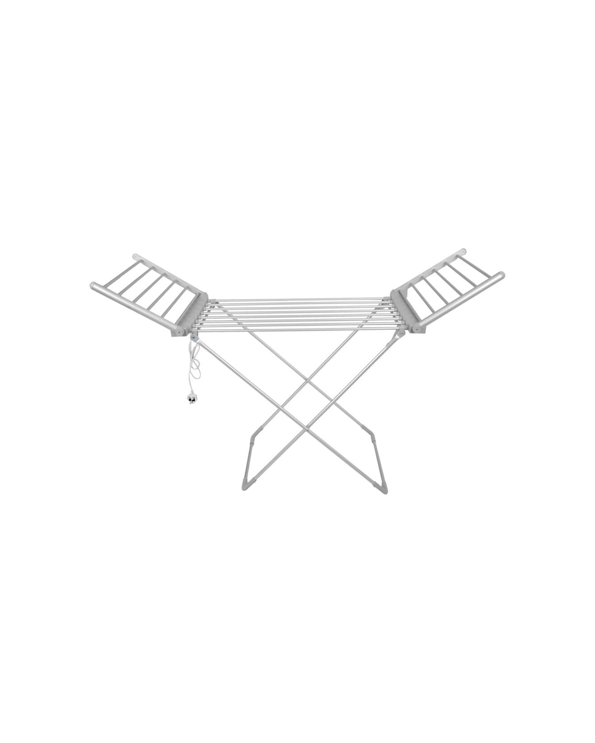 2 Lenoxx Electric Expandable Freestanding Heated Towel & Clothes Rack Dryer
 - White, 2 of 2