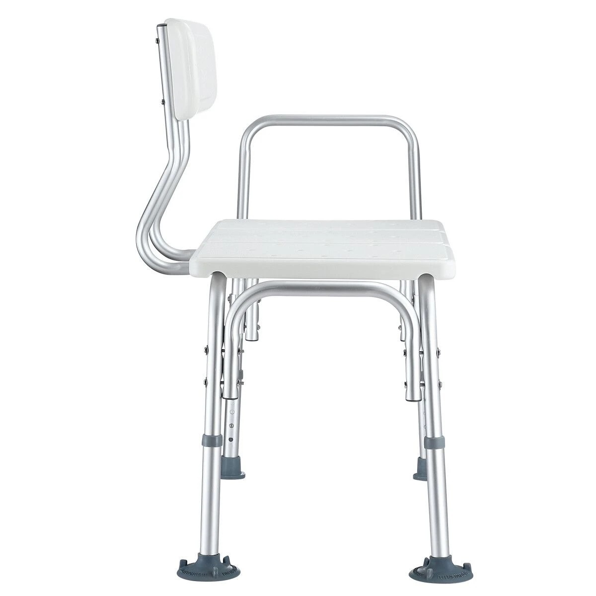 4 Ausway Adjustable Shower Chair Bath Seat Stool, 4 of 4