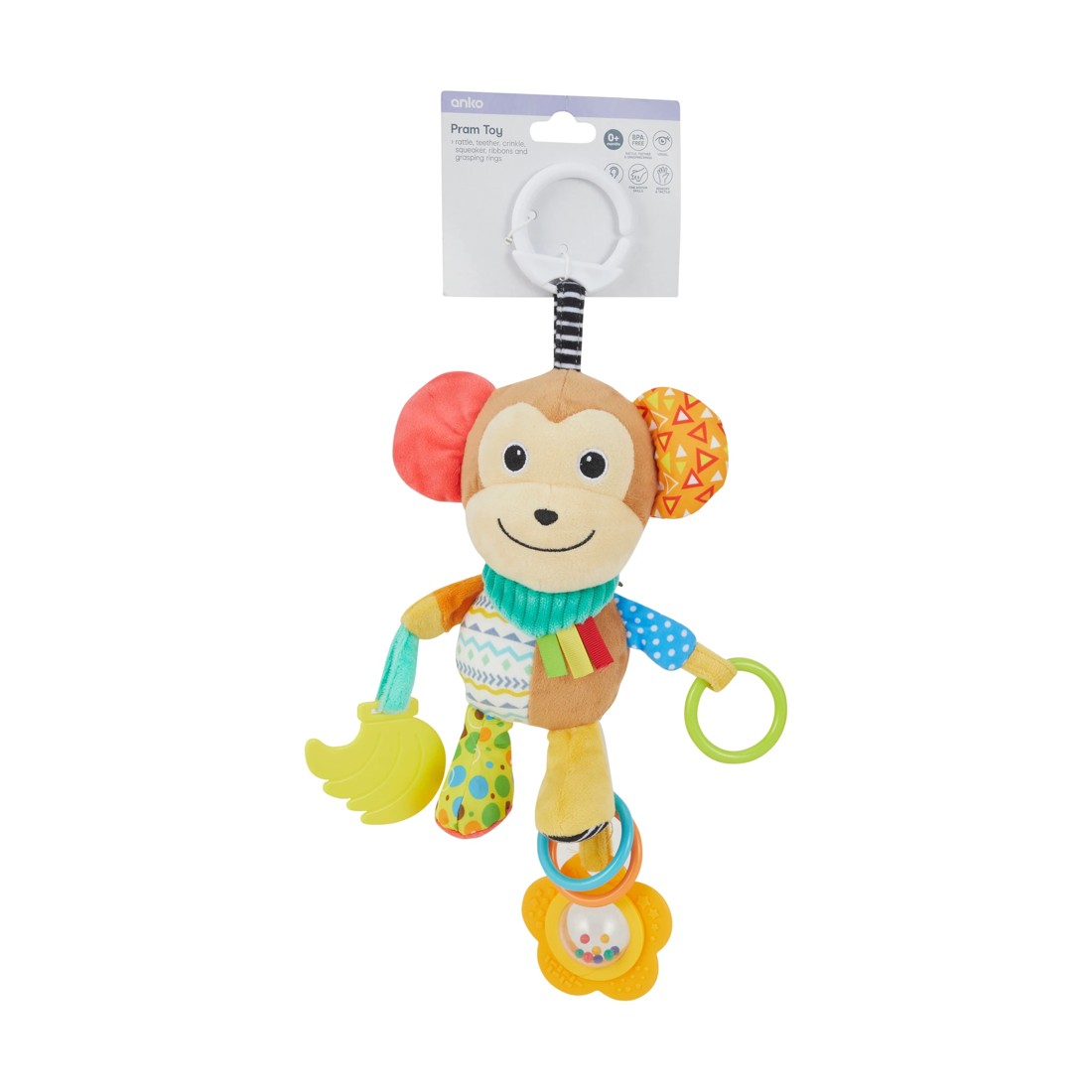 8 Pram Toy - Monkey, 8 of 8