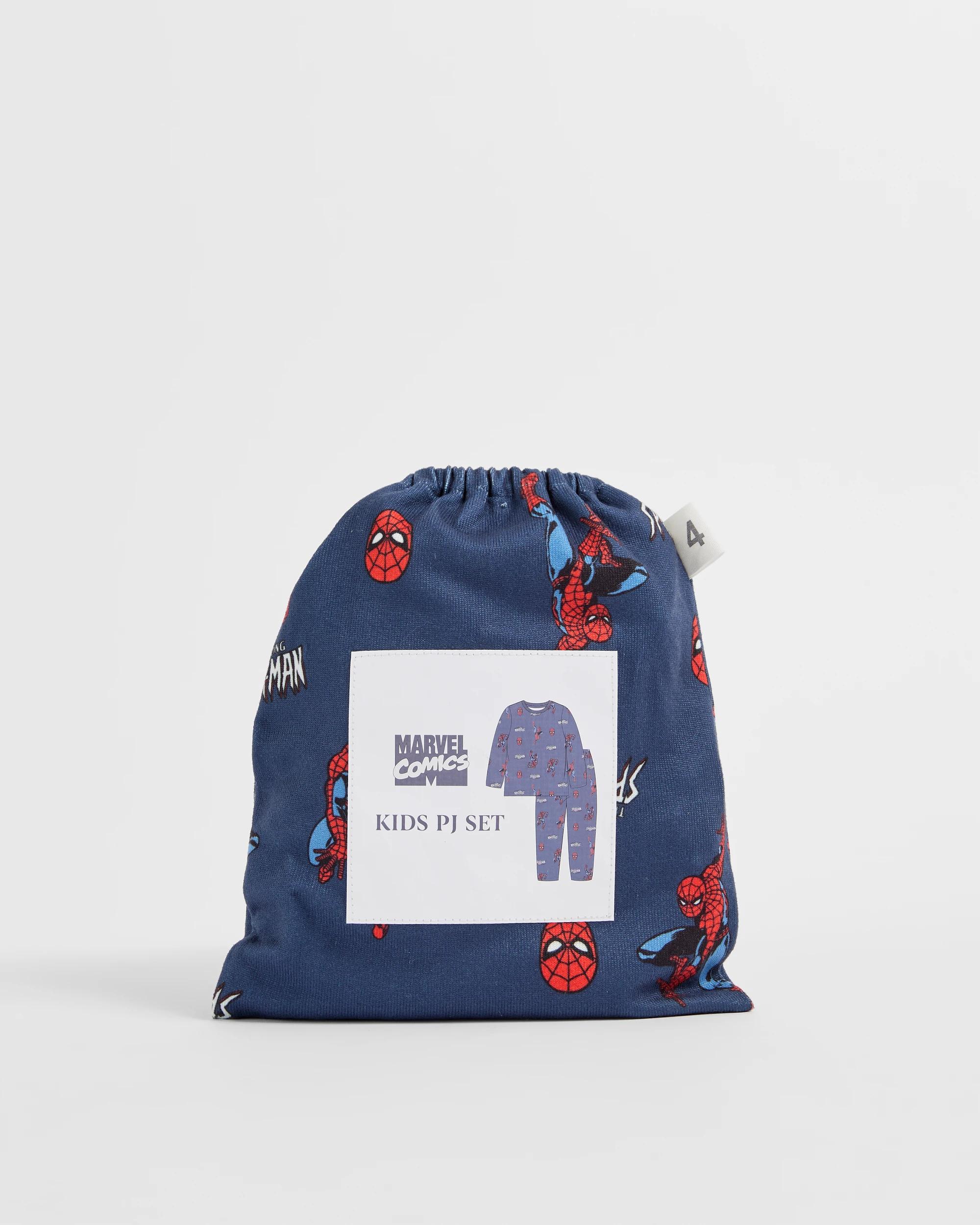 8 Spider-Man Gift Pack Younger Boys Hacci Knit Pyjama Set SPIDER-MAN, 8 of 9