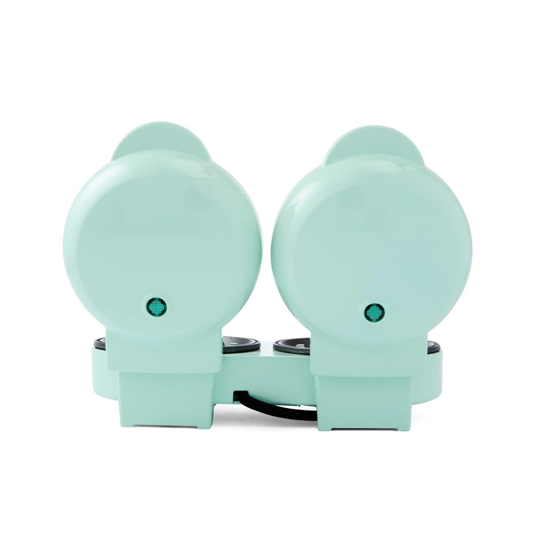 7 Double Waffle Maker - Green, 7 of 10