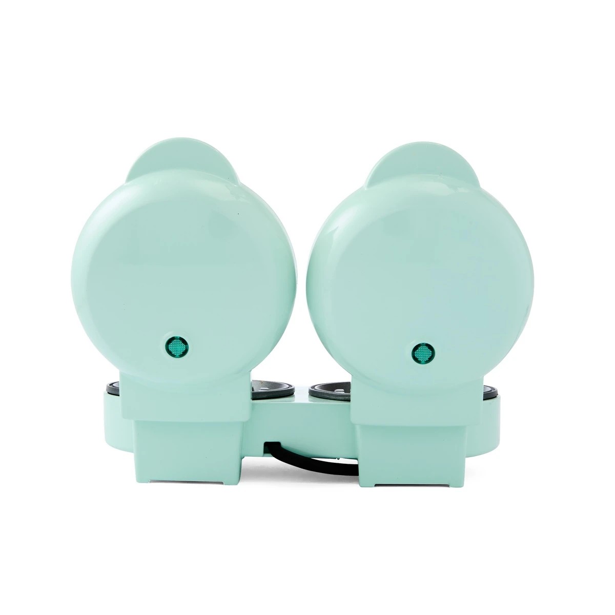 8 Double Waffle Maker - Green, 8 of 11