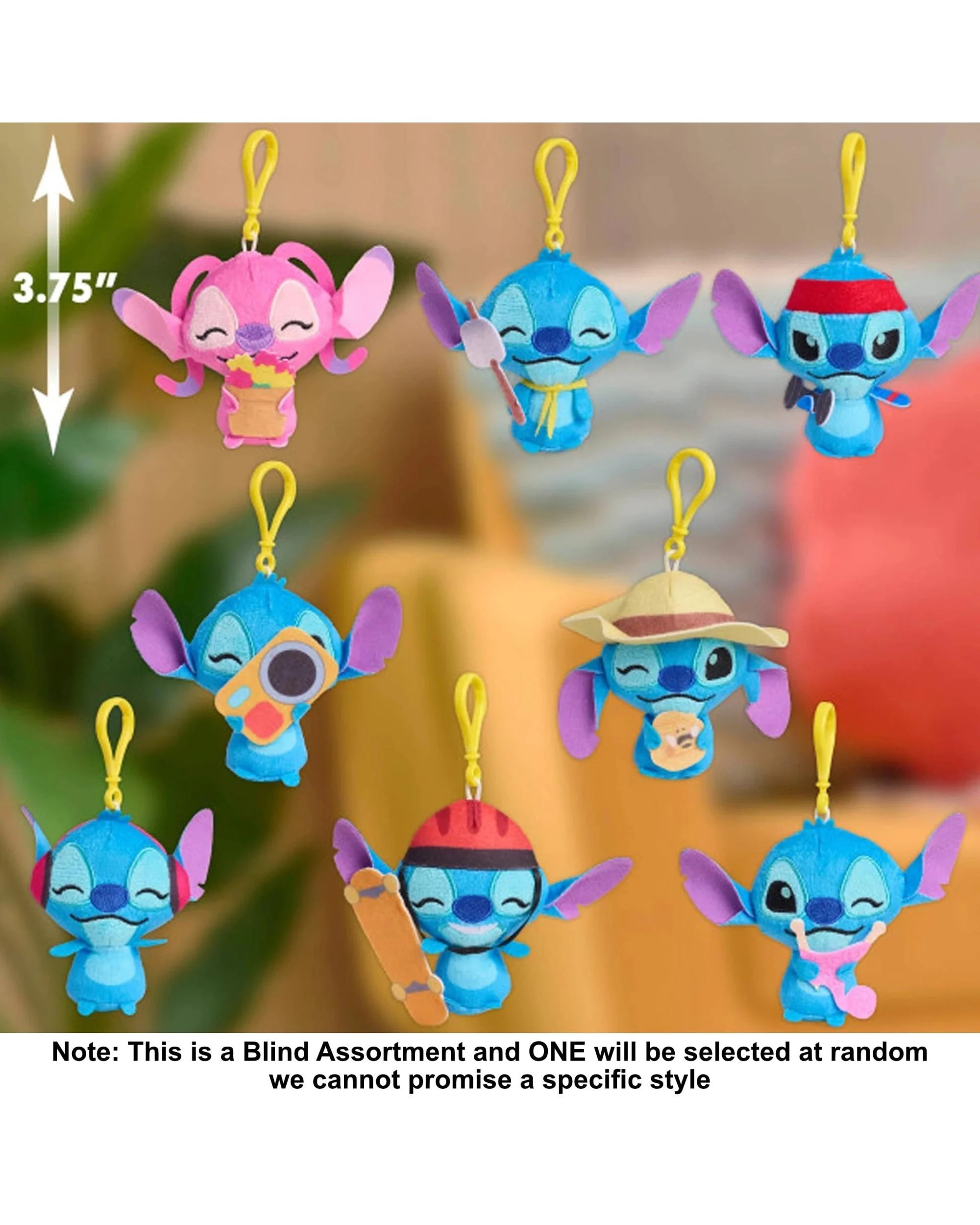 2 Disney Stitch That's So Stitch Clip on Plush Blind Bag, 2 of 4