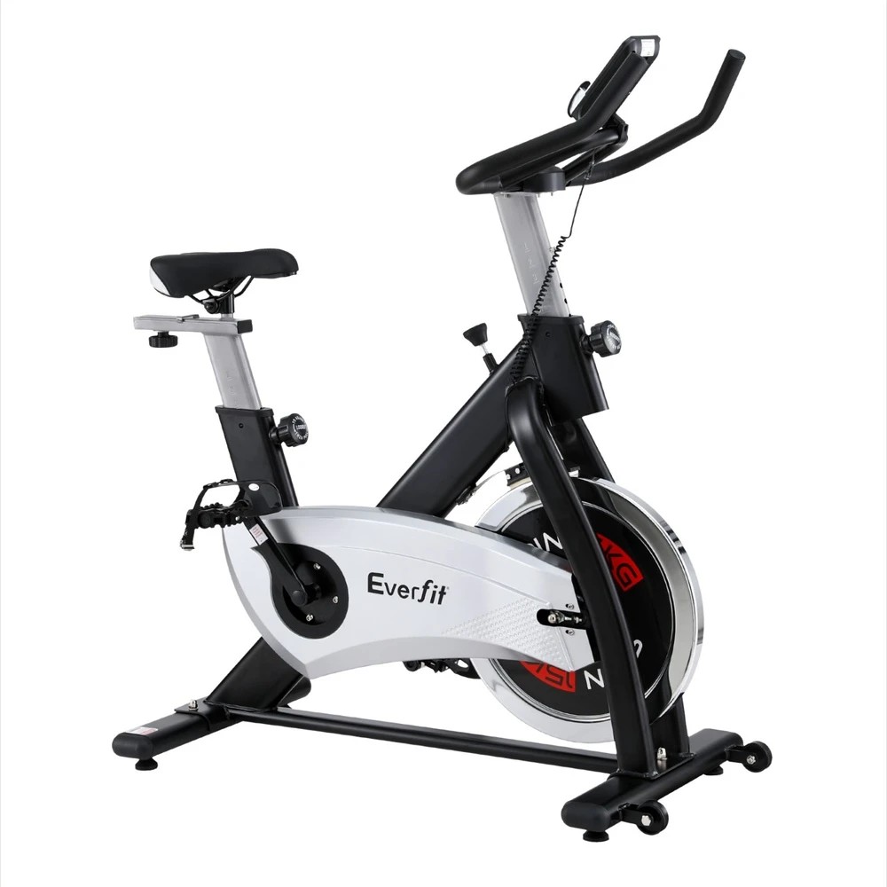 1 15kg Flywheel Spin Bike Everfit Exercise Bike Home Gym Fitness 120KG - Multi, 1 of 6