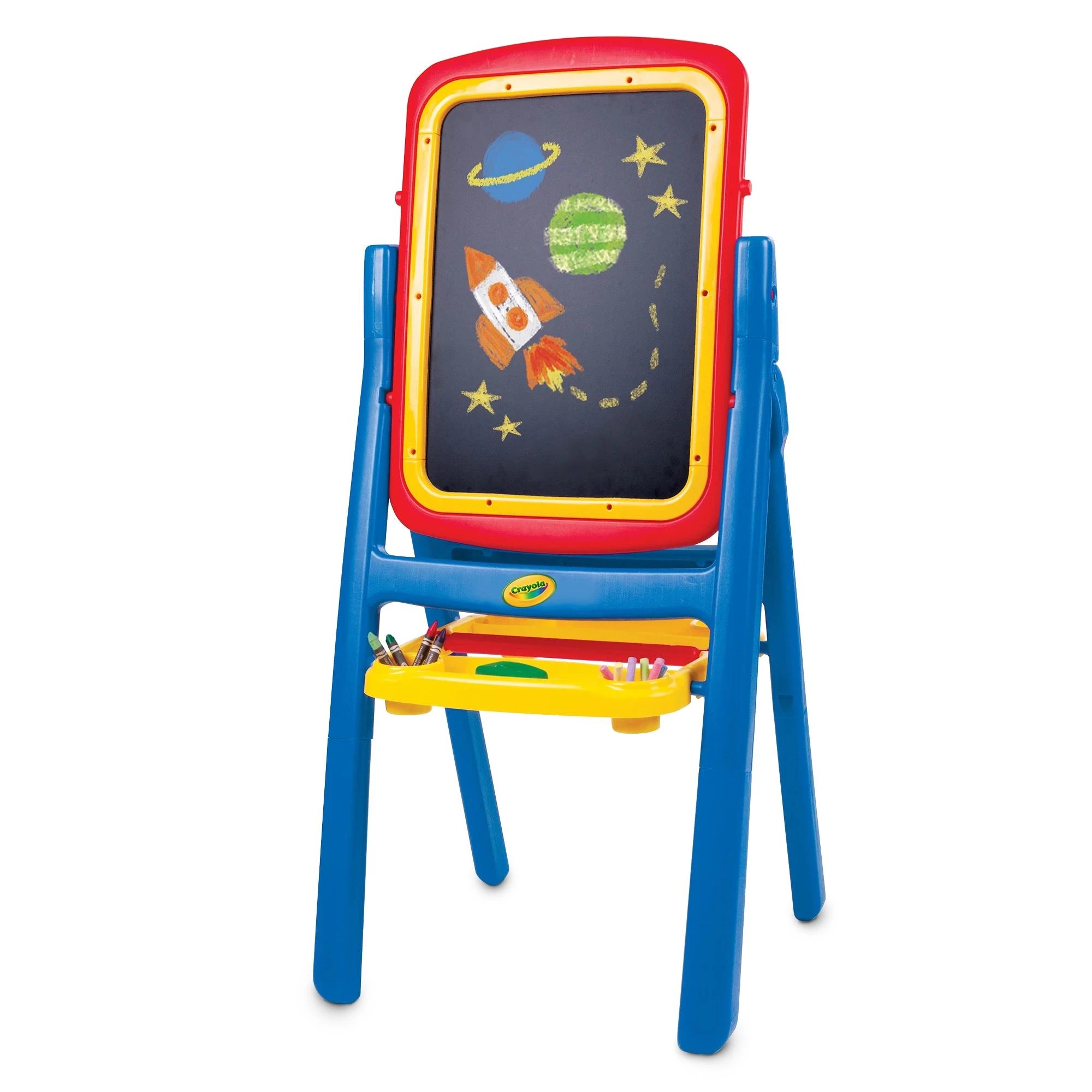 2 Crayola Qwikflip 2-Sided Easel - Red, 2 of 7