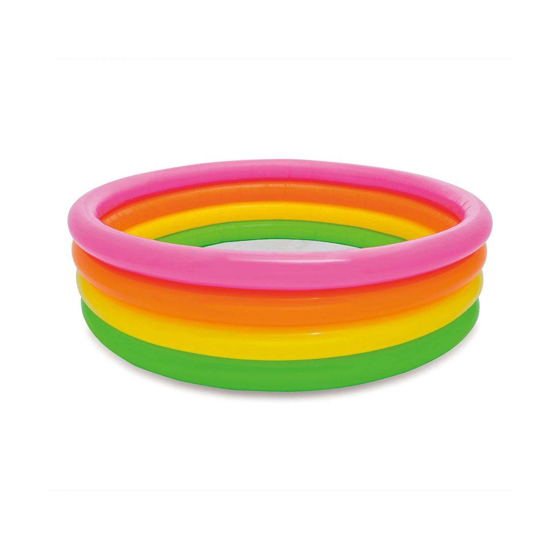 1 INTEX Sunset Glow Kiddie Pool Inflatable Pool 66 Inch Pool 14.5In Water - Multi, 1 of 2