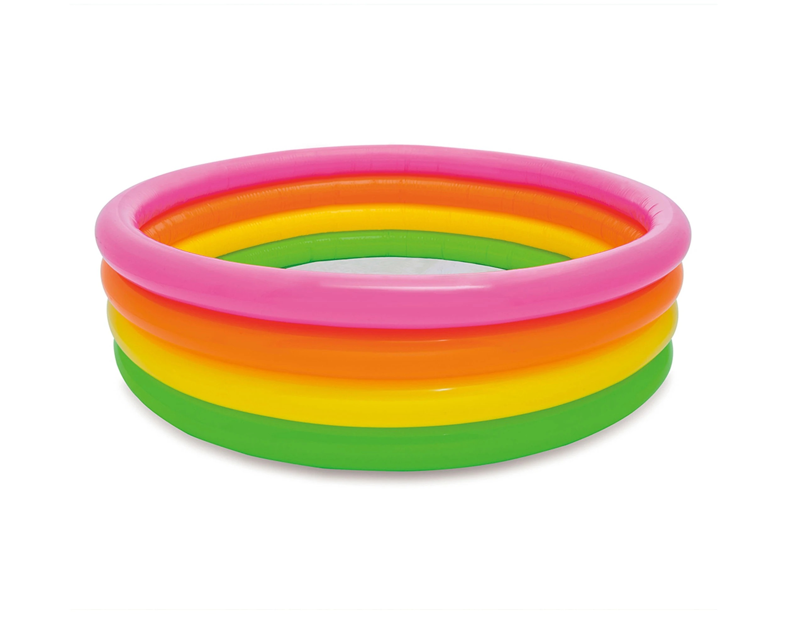 1 INTEX Sunset Glow Kiddie Pool Inflatable Pool 66 Inch Pool 14.5In Water - Multi, 1 of 2