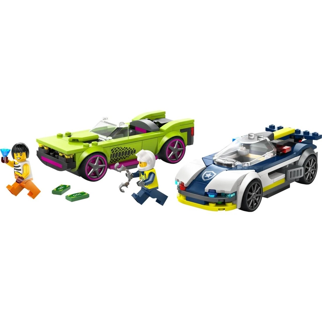 3 LEGO City Police Car and Muscle Car Chase 60415, 3 of 10
