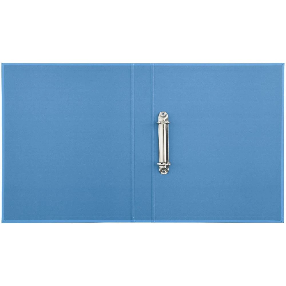 4 J.Burrows A4 Binder 2 D-Ring 25mm Gloss Blue, 4 of 6