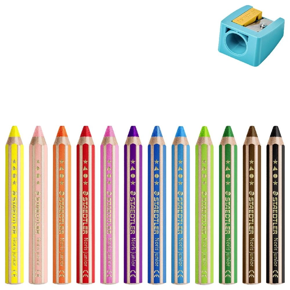 5 Staedtler Noris Junior 3-in-1 Pencils 12 Pack, 5 of 9