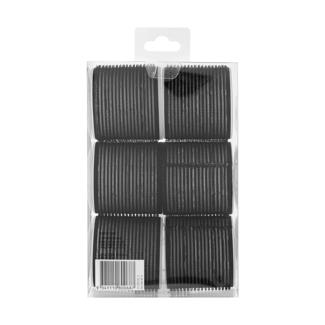 4 OXX Haircare 6 Pack Jumbo Rollers - Black, 4 of 4