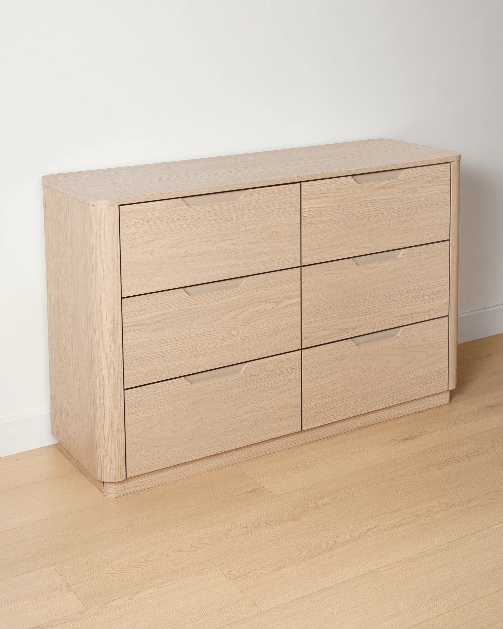 1 Miles 6 Drawer Chest - Oak, 1 of 6
