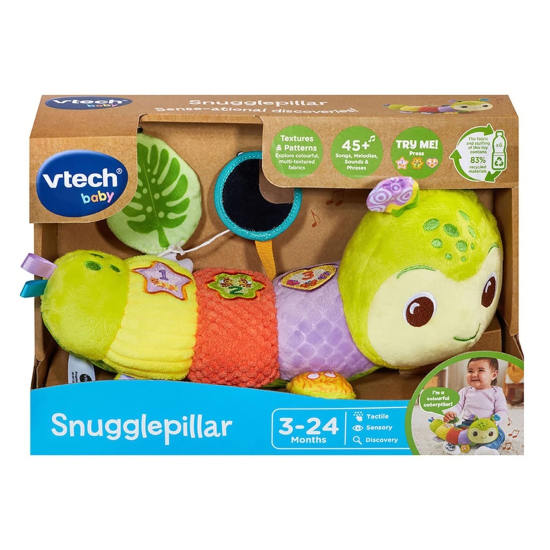 1 VTech Snugglepillar Toy, 1 of 6