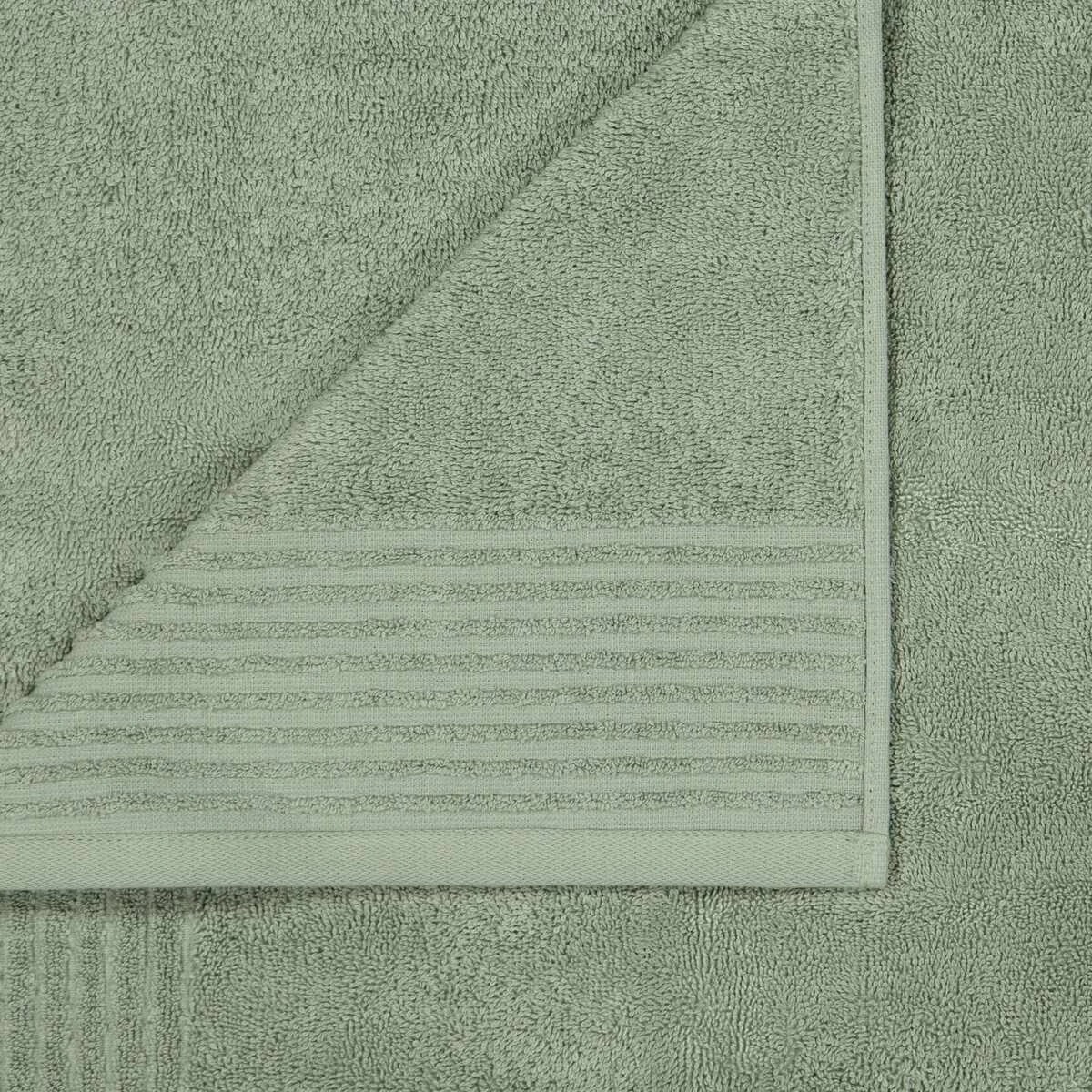 2 Edan Cotton Bath Sheet - Moss, 2 of 6