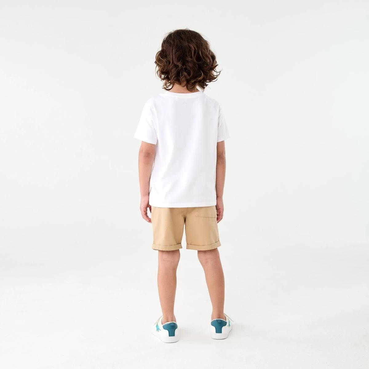 7 Pull On Chino Shorts CORNSTALK, 7 of 7