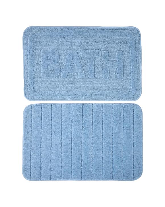 Set of 2 Bathmats - Blue