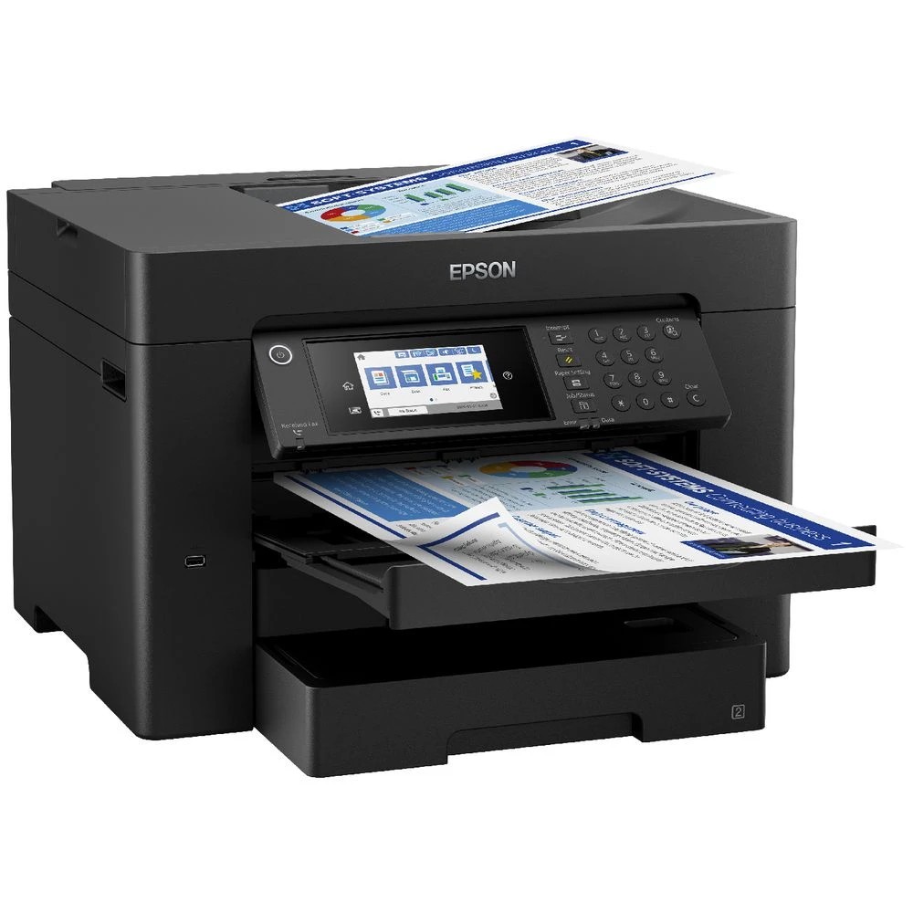 2 Epson Workforce WF-7840 Multifunction A3 Printer, 2 of 3