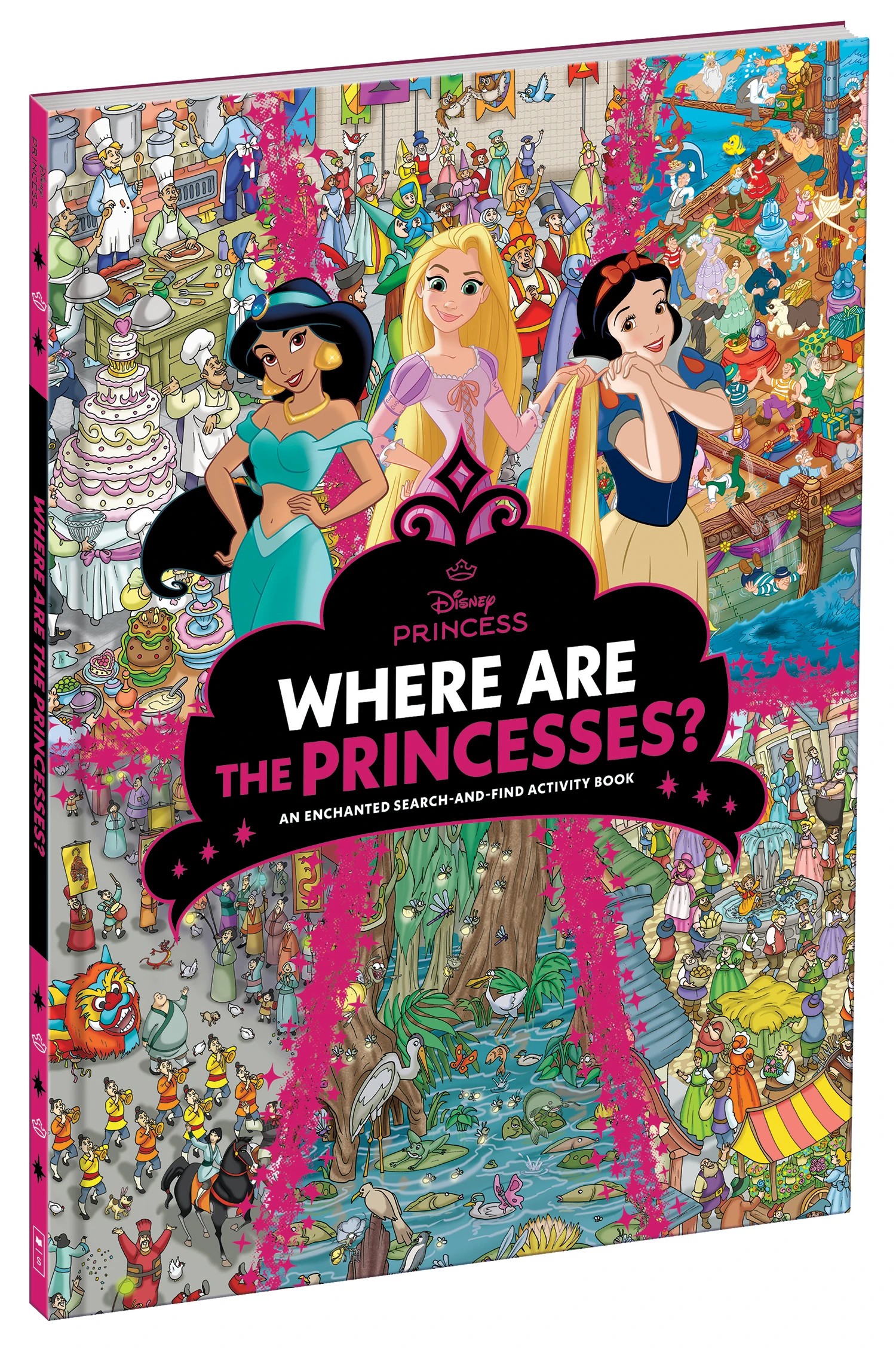 1 Disney Princess: Where are the Princesses? A Royal Search-and-Find Activity Book, 1 of 4