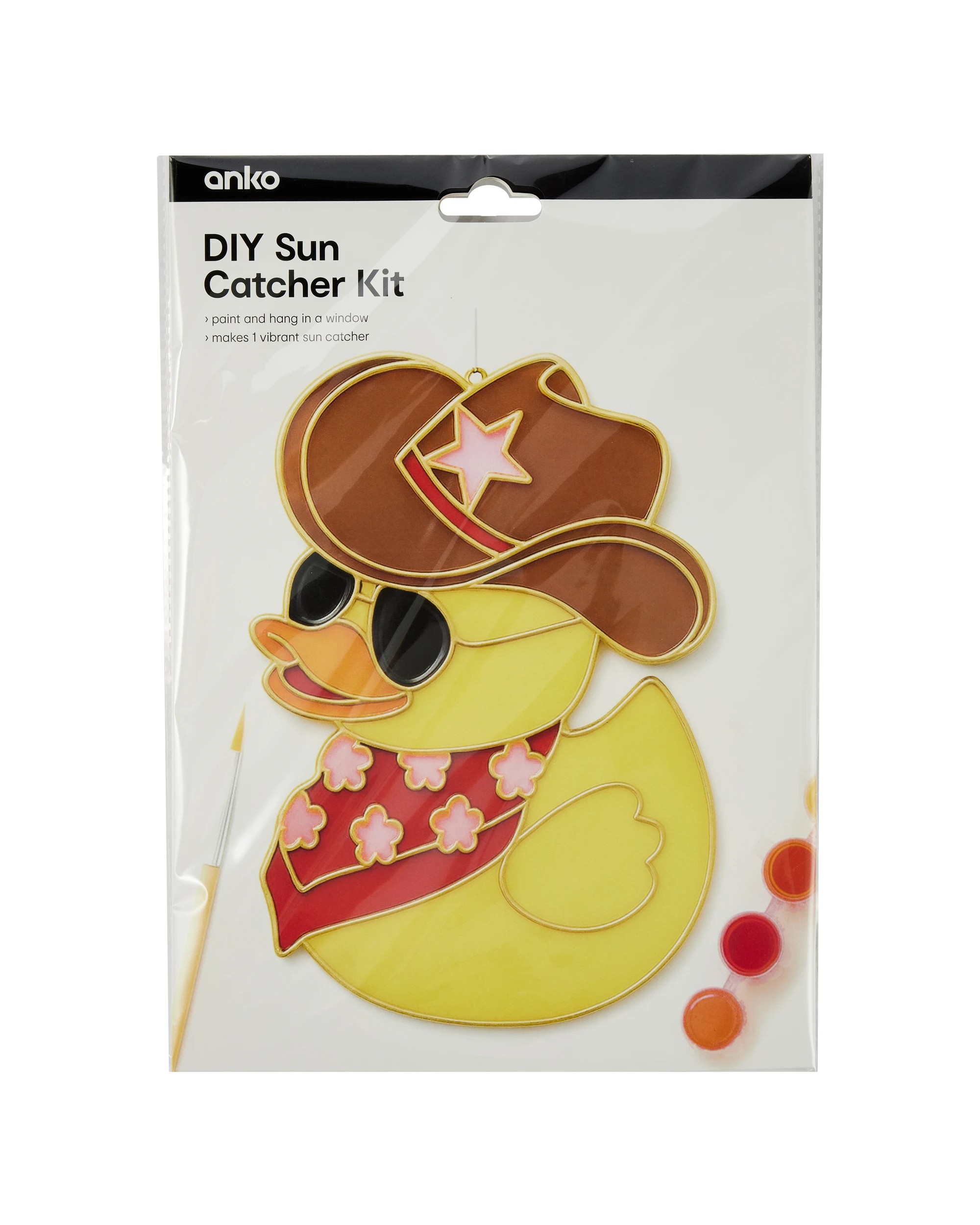 1 DIY Sun Catcher Kit - Duck, 1 of 3