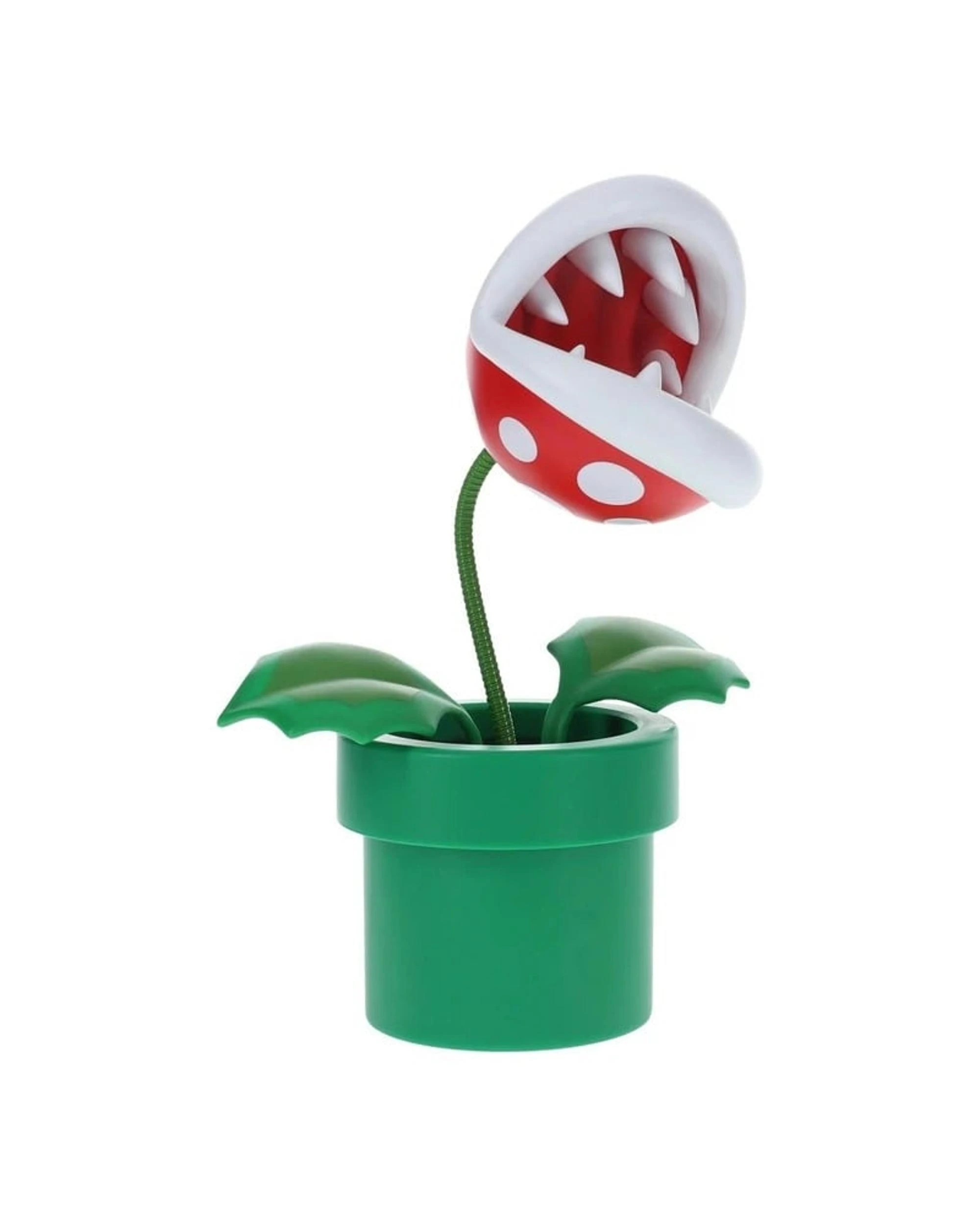 2 Paladone Super Mario Mini Piranha Plant Poseable Lamp, 2 of 4