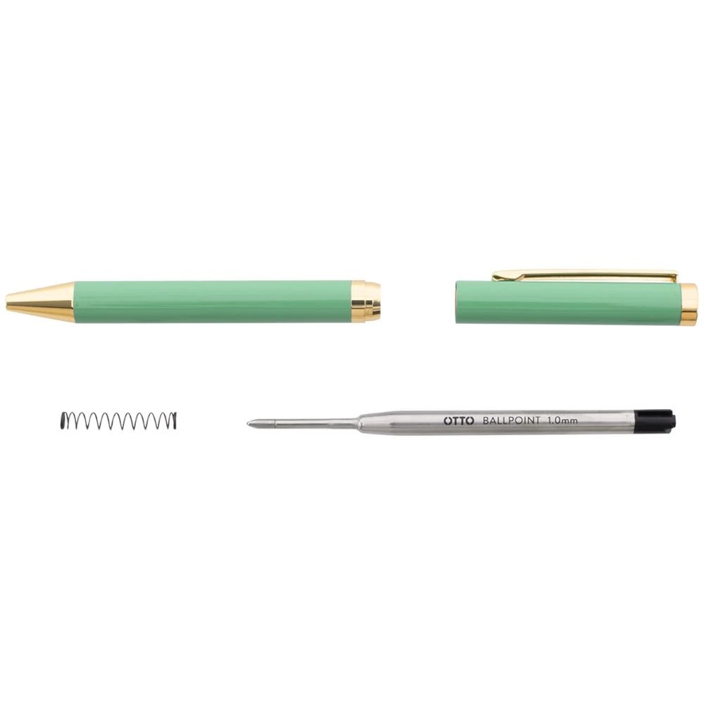 6 Otto Premium New York Ballpoint Pen 1mm Sage, 6 of 7