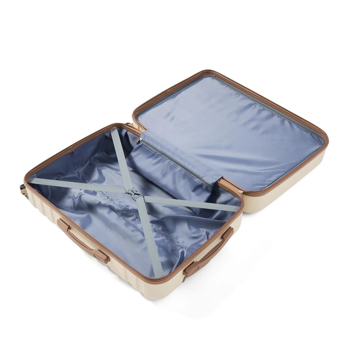 5 5 Piece Luggage Set - Beige, 5 of 10