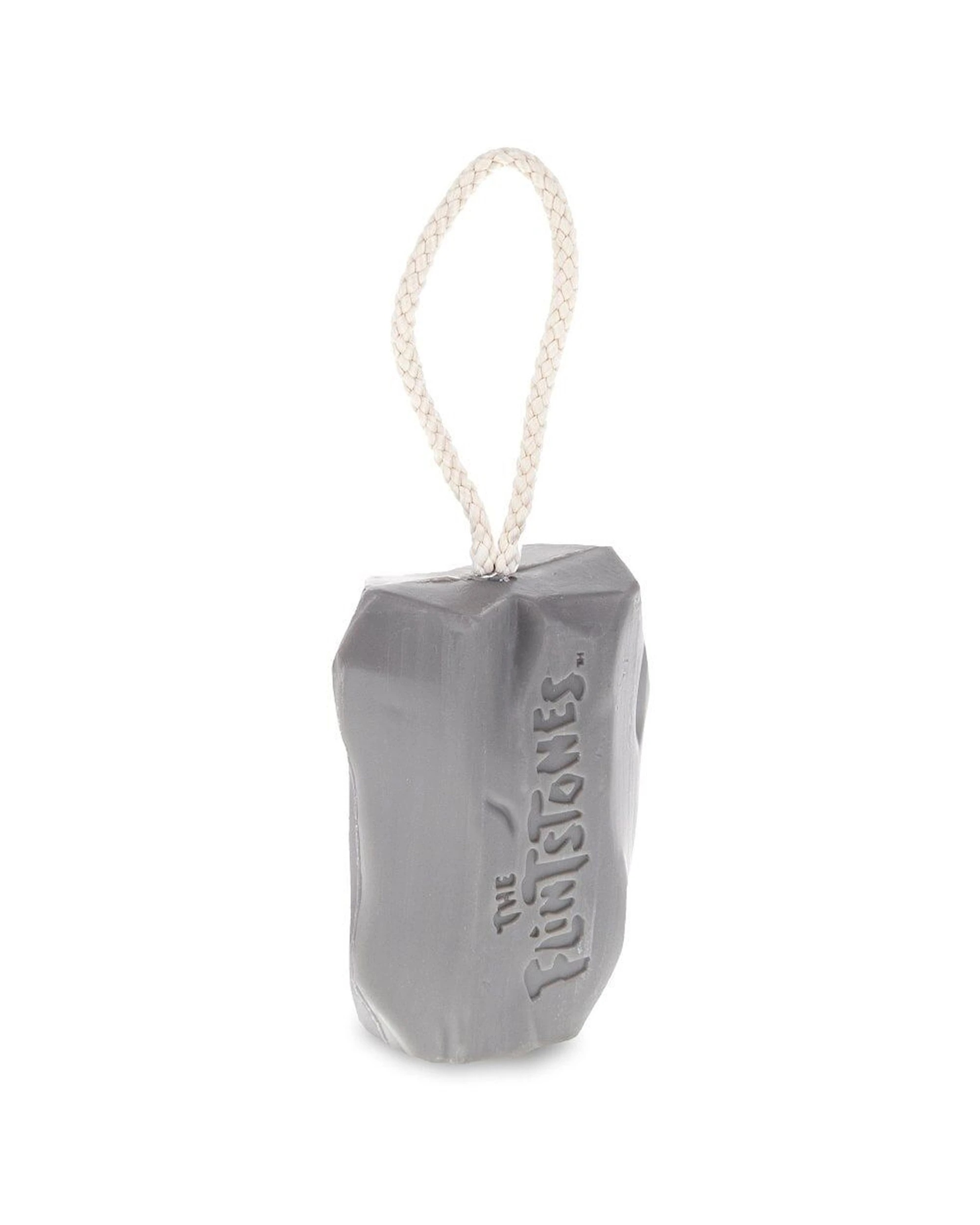 3 Warner Bros 4PK Flintstones Fred Scented Soap on a Rope 180g Cedarwood & Lime - Grey, 3 of 4