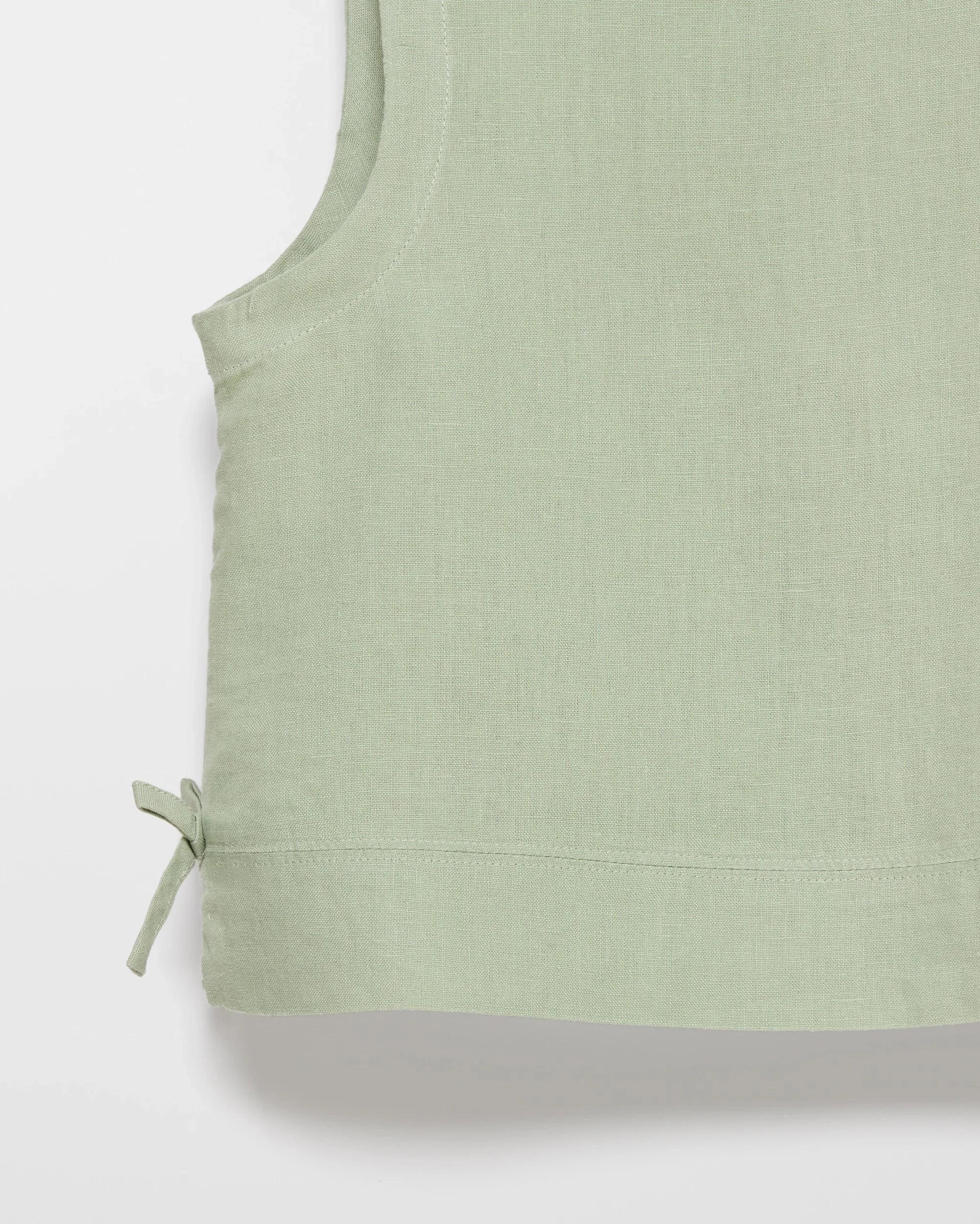 2 Target European Linen Tank SAGE, 2 of 5